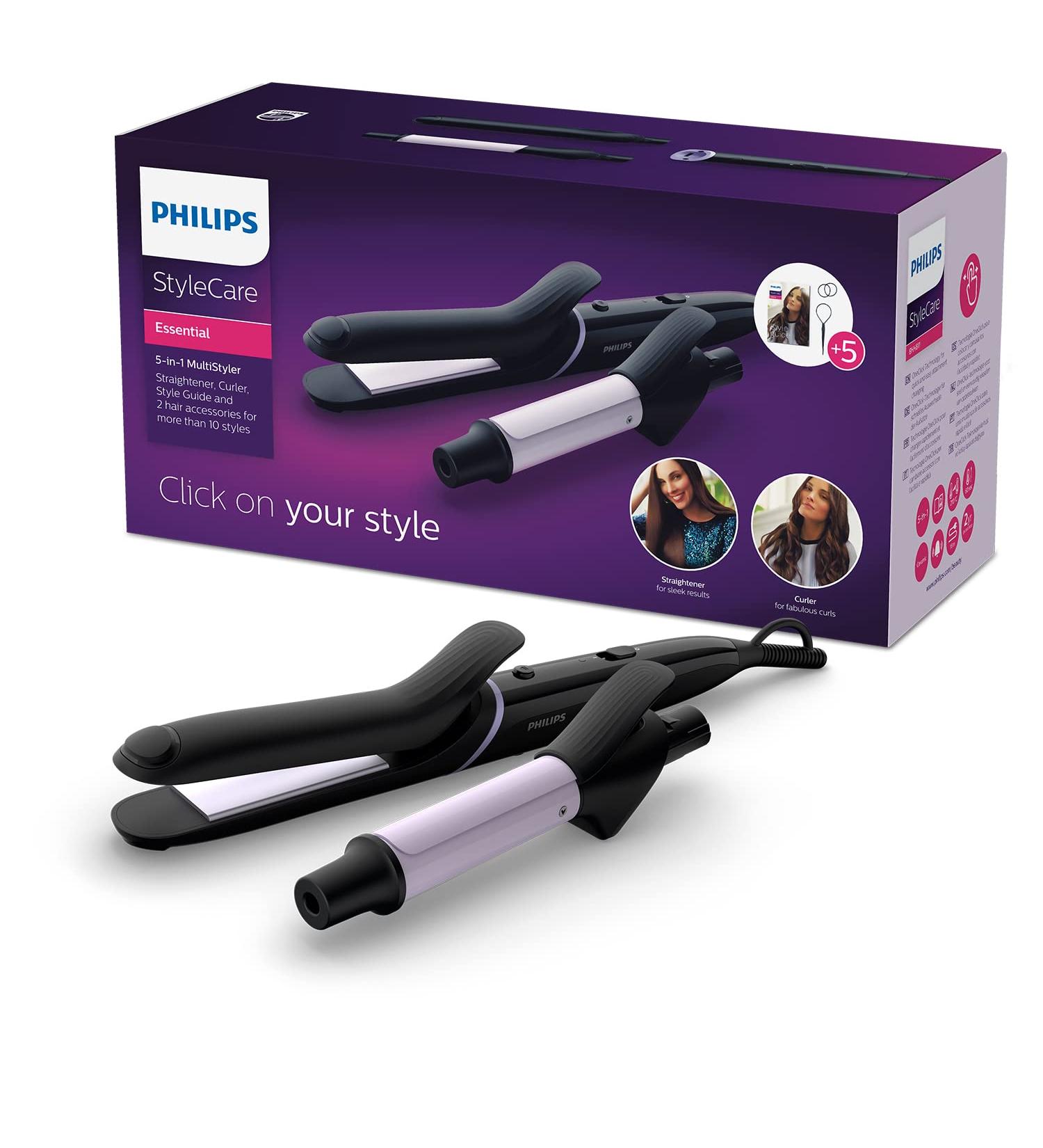 Philips StyleCare Multi-Styler BHH811/00 - 10+ Styles 5 Attachments Worldwide Voltage OneClick Technology | Buy Online Internationally - Buy Online on GoSupps.com