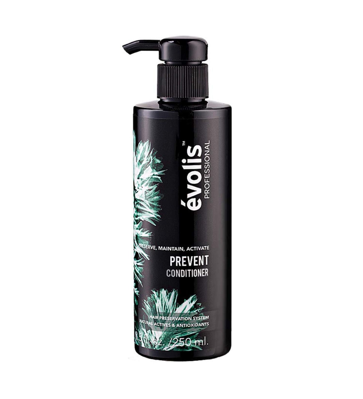 Évolis Prevent Anti-Aging Conditioner | Natural Anti-Hair Loss Treatment for Men & Women | Ideal for Sensitive Scalp & Oily Hair | 8.5 fl oz - Buy Online on GoSupps.com