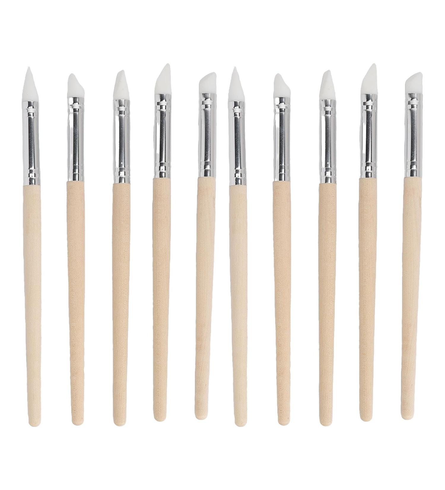 Nail Polish Carving Pen Outline Details Nail Art Sculpture Pen 2 Sets for Home DIY - Buy Online on GoSupps.com