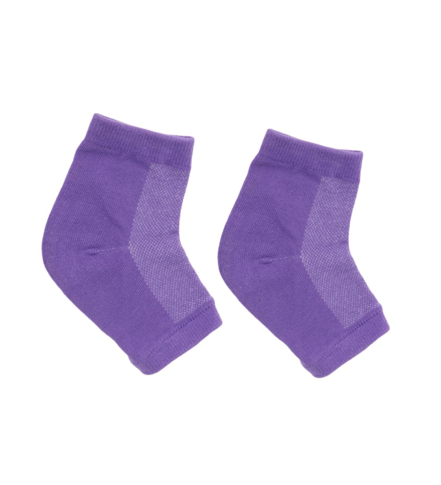 FRCOLOR 5 Pairs Shallow Mouth Socks Moisturizing Heel Socks Feet Care Sock Gel Moisturizing Heel Socks Dry Cracked Heels Socks Anti Crack Heel Socks Breathable Protector Men and Women - Buy Online on GoSupps.com