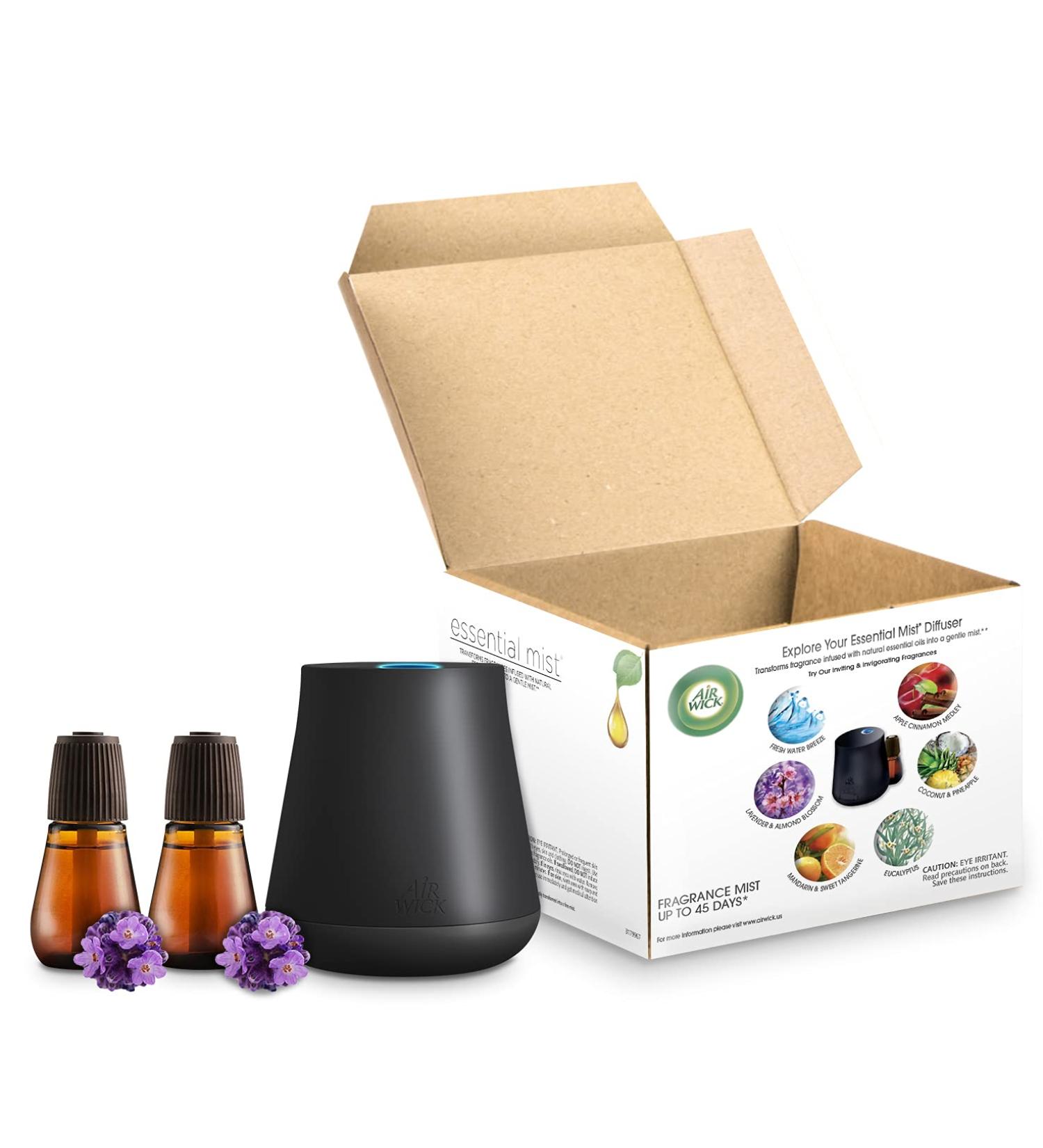 Air Wick Essential Mist Starter Kit - Lavender and Almond Blossom 3 Piece Set - Buy Online on GoSupps.com