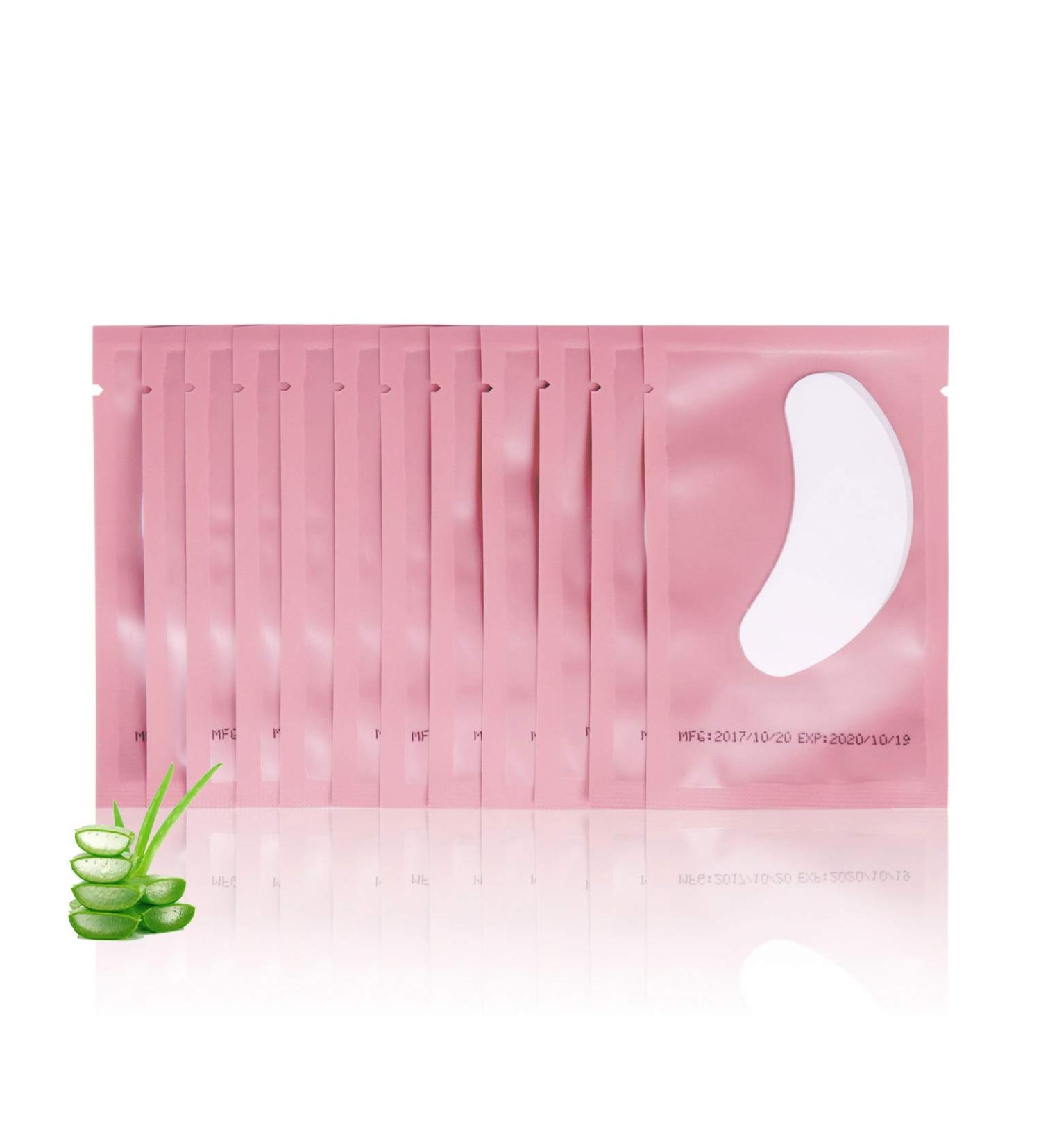 200 Pairs Set Under Eye Pads Comfy and Cool Under Eye Patches Gel Pad for Eyelash Extensions Eye Mask Beauty Tool. (Pink) - Buy Online on GoSupps.com