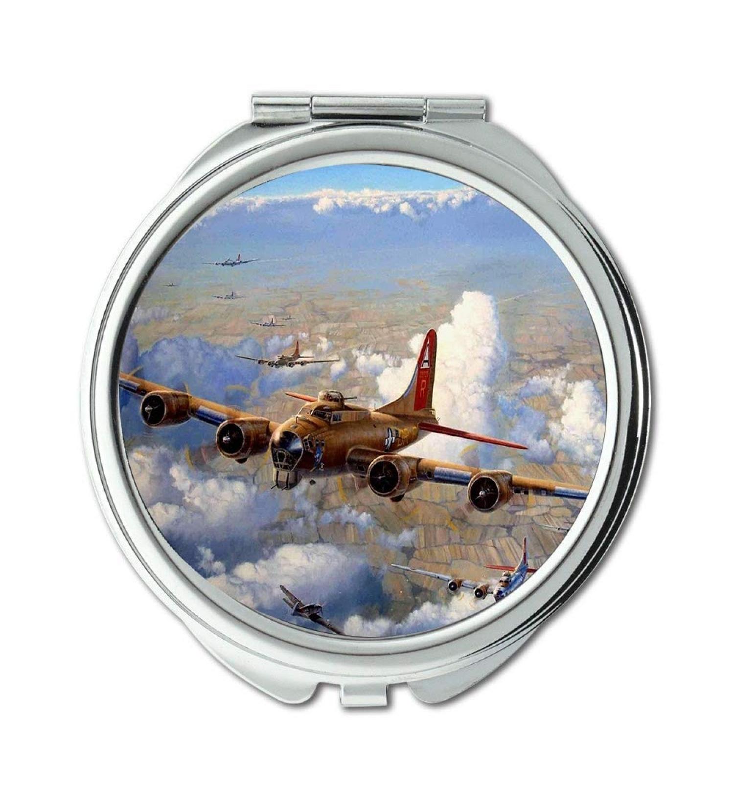 World war aircraft Mirror Travel Mirror fighter girl pocket mirror portable mirror - Buy Online on GoSupps.com