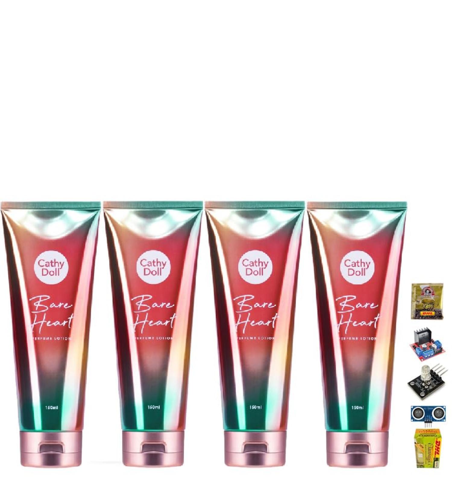 Cathy Doll Bare Heart Perfume Lotion 150ml - Moisturizing & Nourishing Skin | Beautygoodshop - Free Beauty Gifts - Buy Online on GoSupps.com