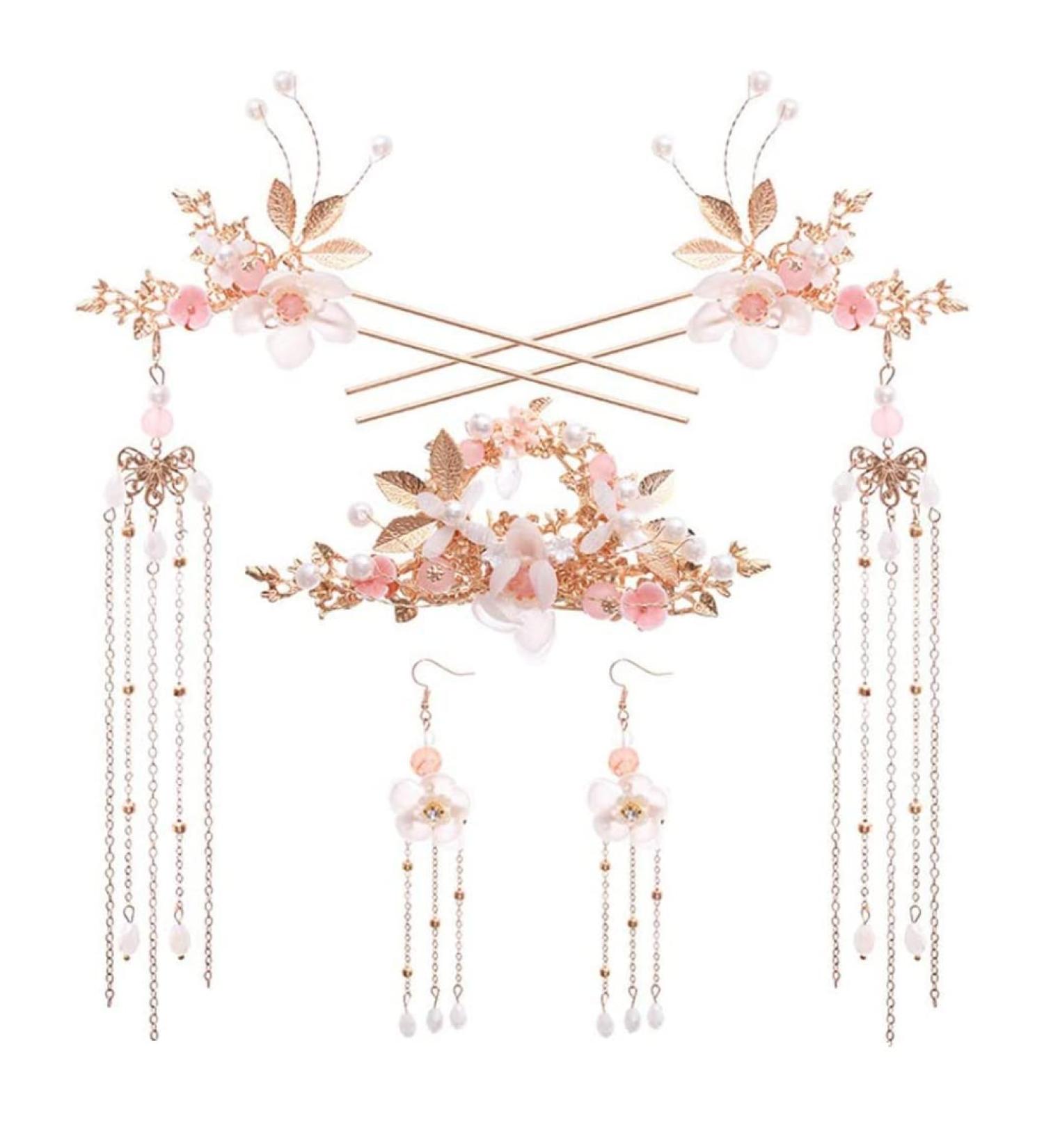 Chinese Hairpin Tassel Chinese Hair Sticks Hanfu Long Tassel Hair Stick Hair Pins Traditional Classical Handmade Hair Jewelry Accessories Jewelry Accessories - Buy Online on GoSupps.com