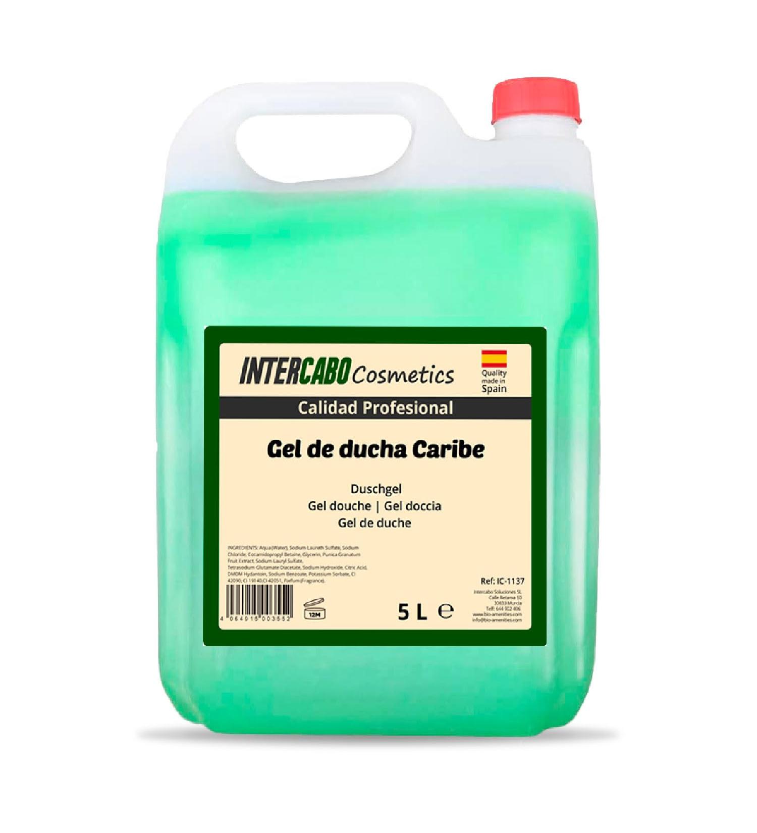 Buy Moisturising Shower Gel with Caribbean Pomegranate Scent - 5L | International Shipping Available - Buy Online on GoSupps.com