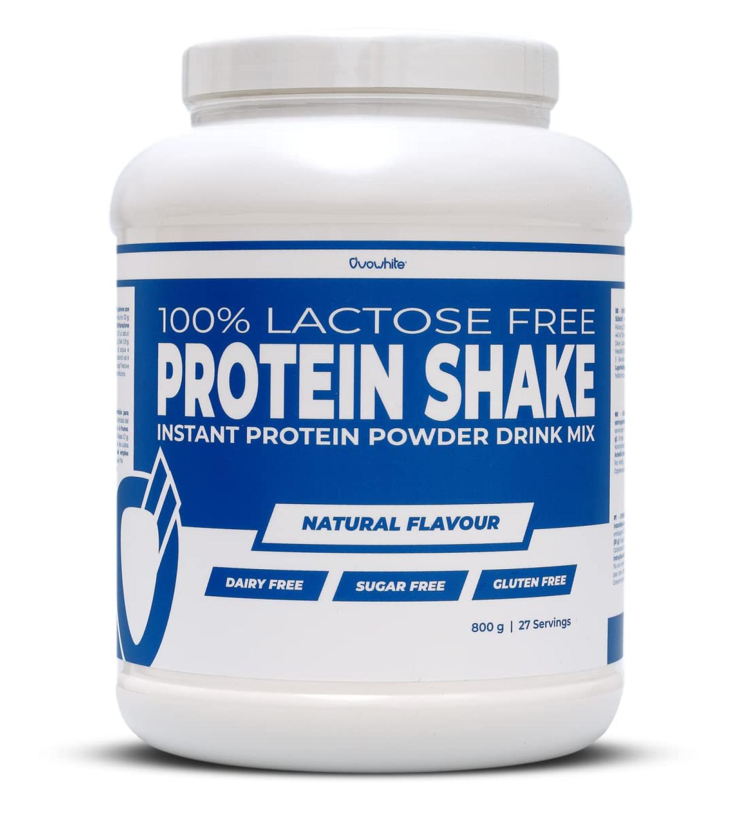 Ovowhite Instant Protein White Egg Powder Eggs 100% Natural Shake 800g Vegetarian (Natural)