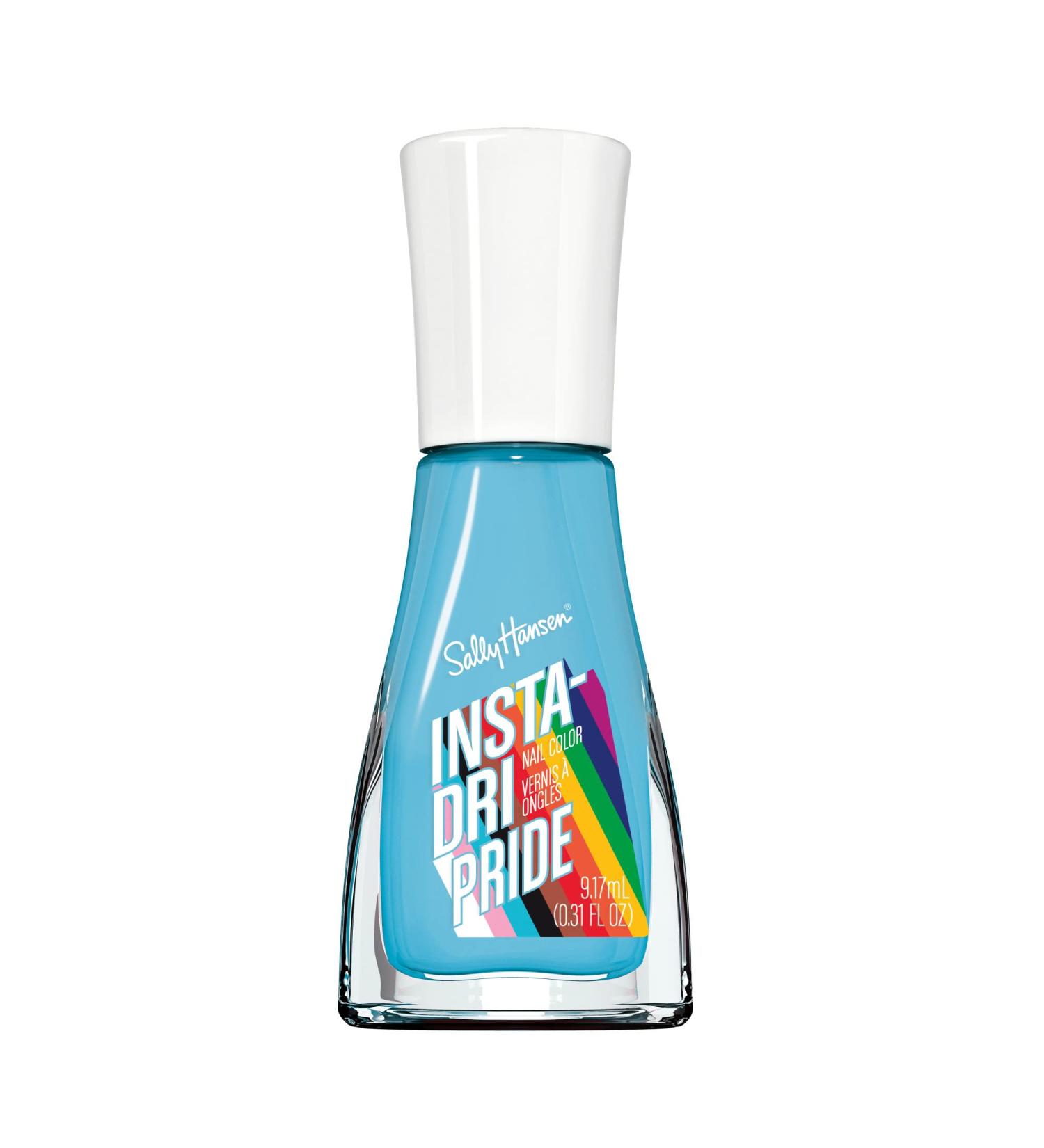 Sally Hansen Insta Dri x GLAAD Nail Polish - Blue Skies Ahead 0.31 fl oz - Pack of 1 - Buy Online on GoSupps.com