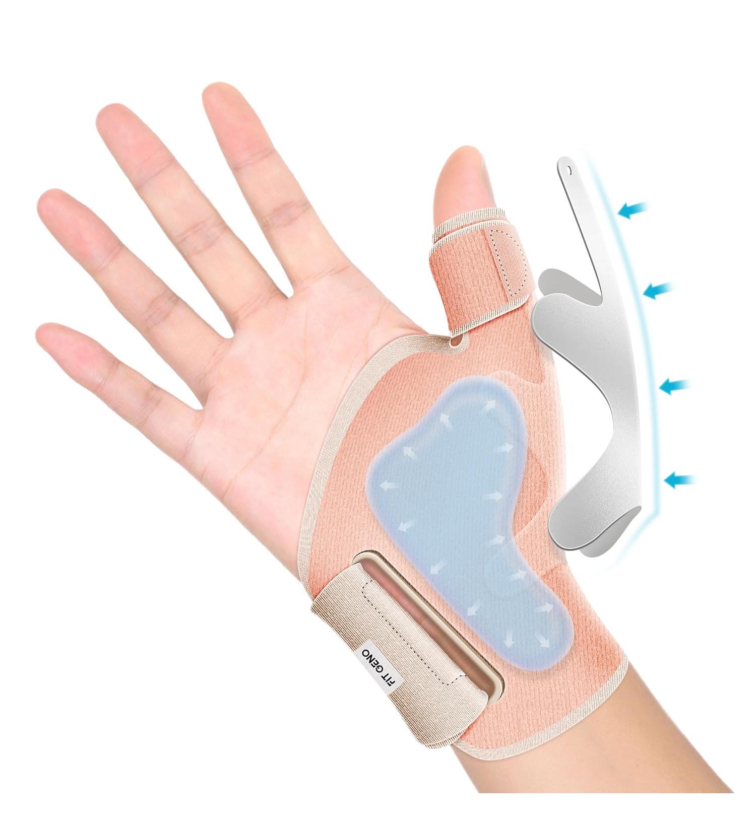 Thumb Brace Right Hand Splint for Carpal Tunnel & Arthritis Relief - Spica Stabilizer for De Quervain's & Tendonitis - Buy Online on GoSupps.com