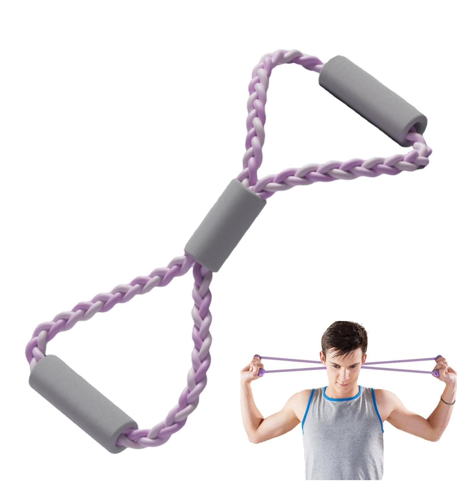Exercise Bands for Arms Resistance Arm Exercise Bands Figure 8 Shoulder Exercise Equipment Elastic Back Workout Equipment Fitness Pulling Rope for Arm - Buy Online on GoSupps.com