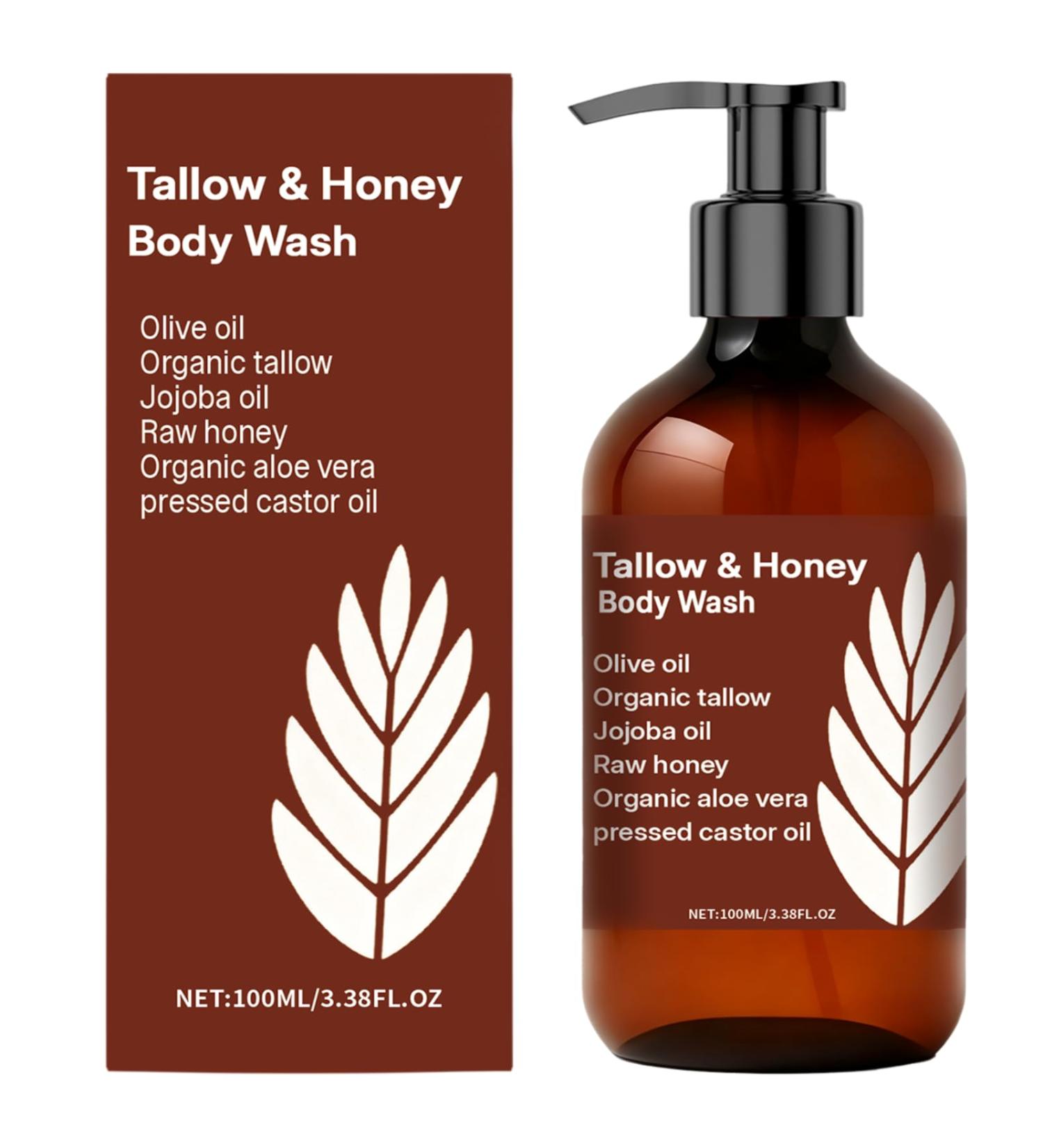 D tergent corporel au s bum et au miel pour femmes nettoyant feuchtigkeitsspendender naturel avec du suif et du miel biologiques gel douche doux pour les peaux s ches et sensibles. (1pcs) - Buy Online on GoSupps.com