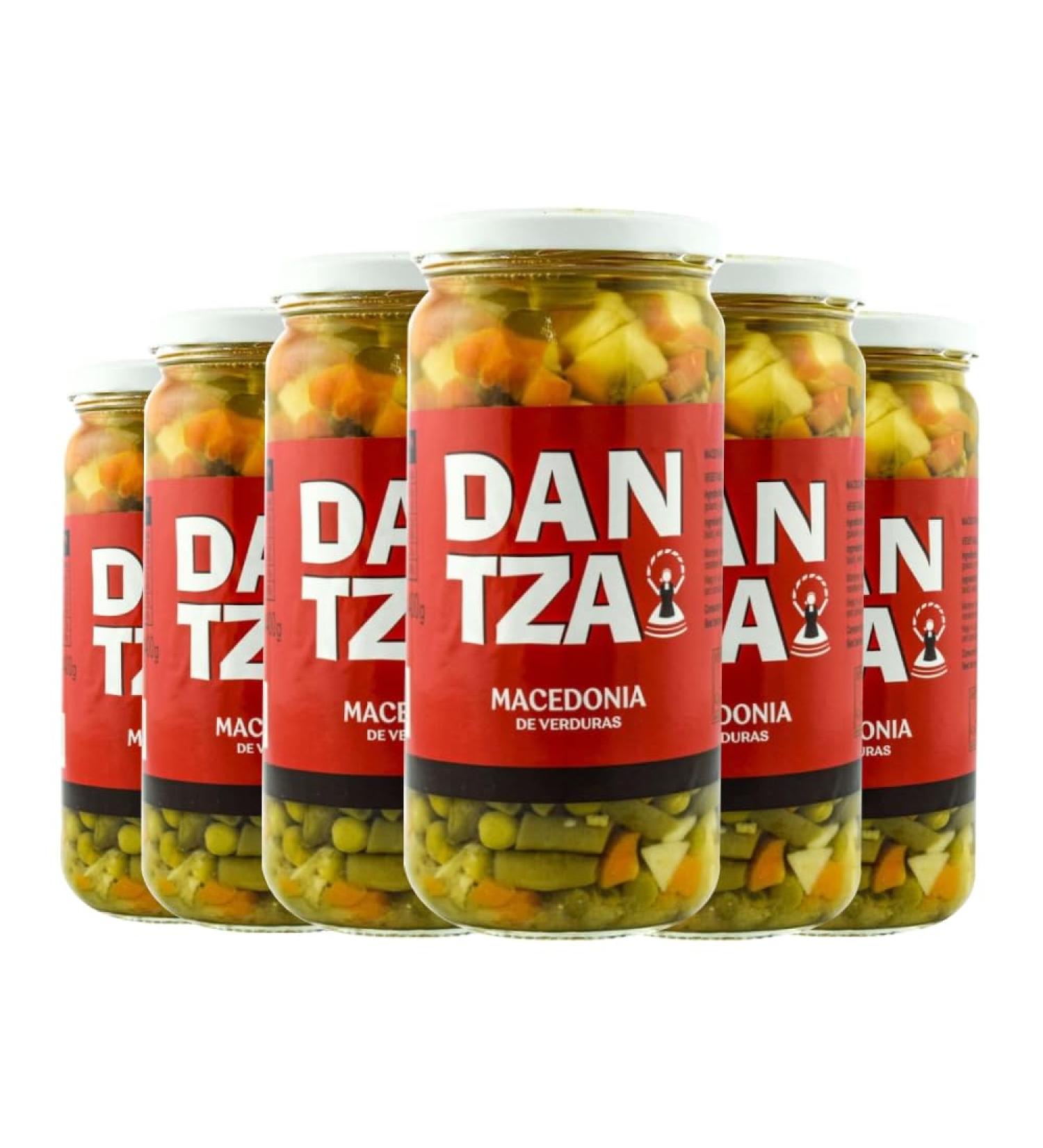 Preserved Dantza Macedonia of vegetables Navarre 660 gx 6 jars