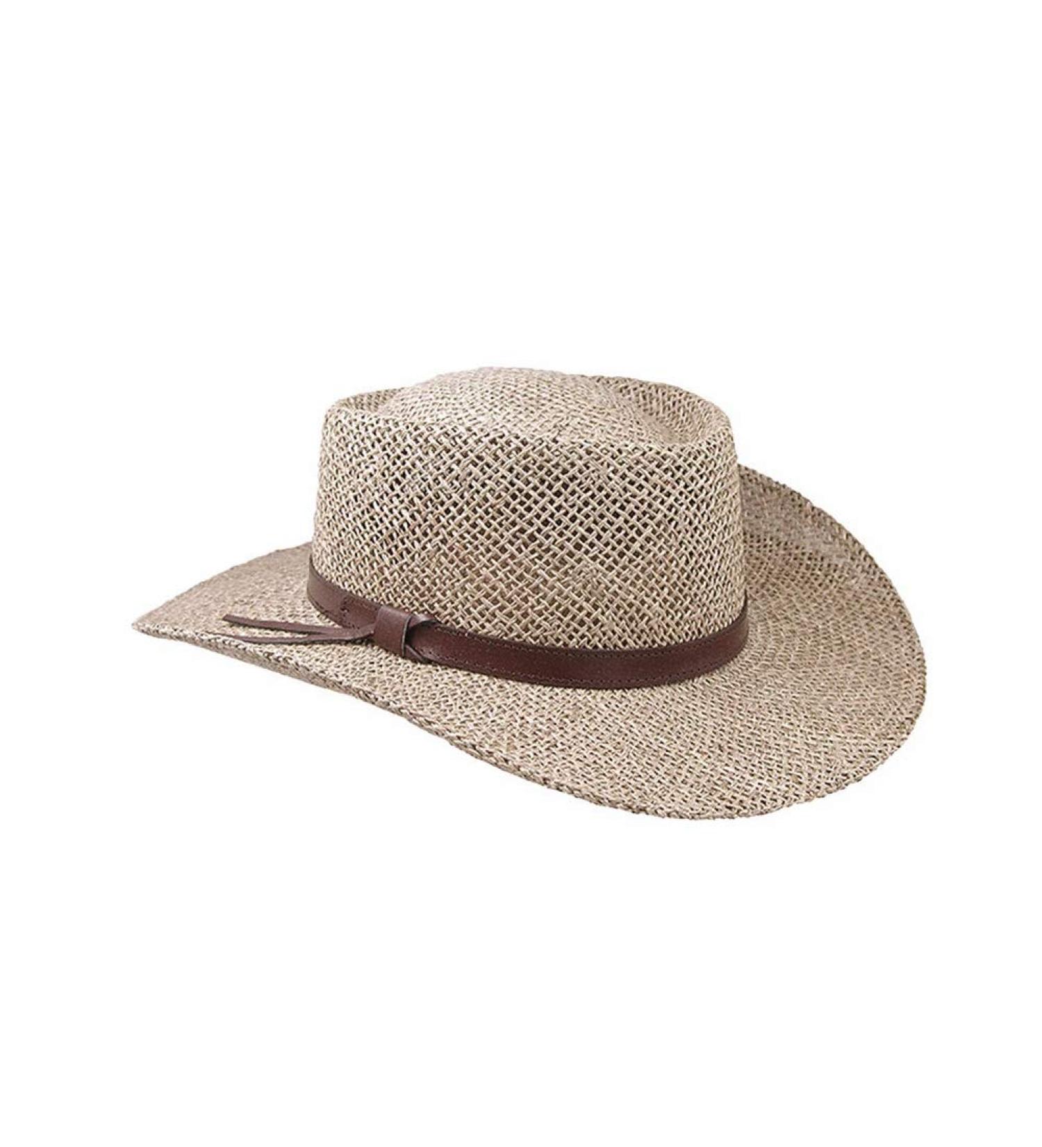 Stetson Gambler Straw Cowboy Wheat Hat Small-Medium