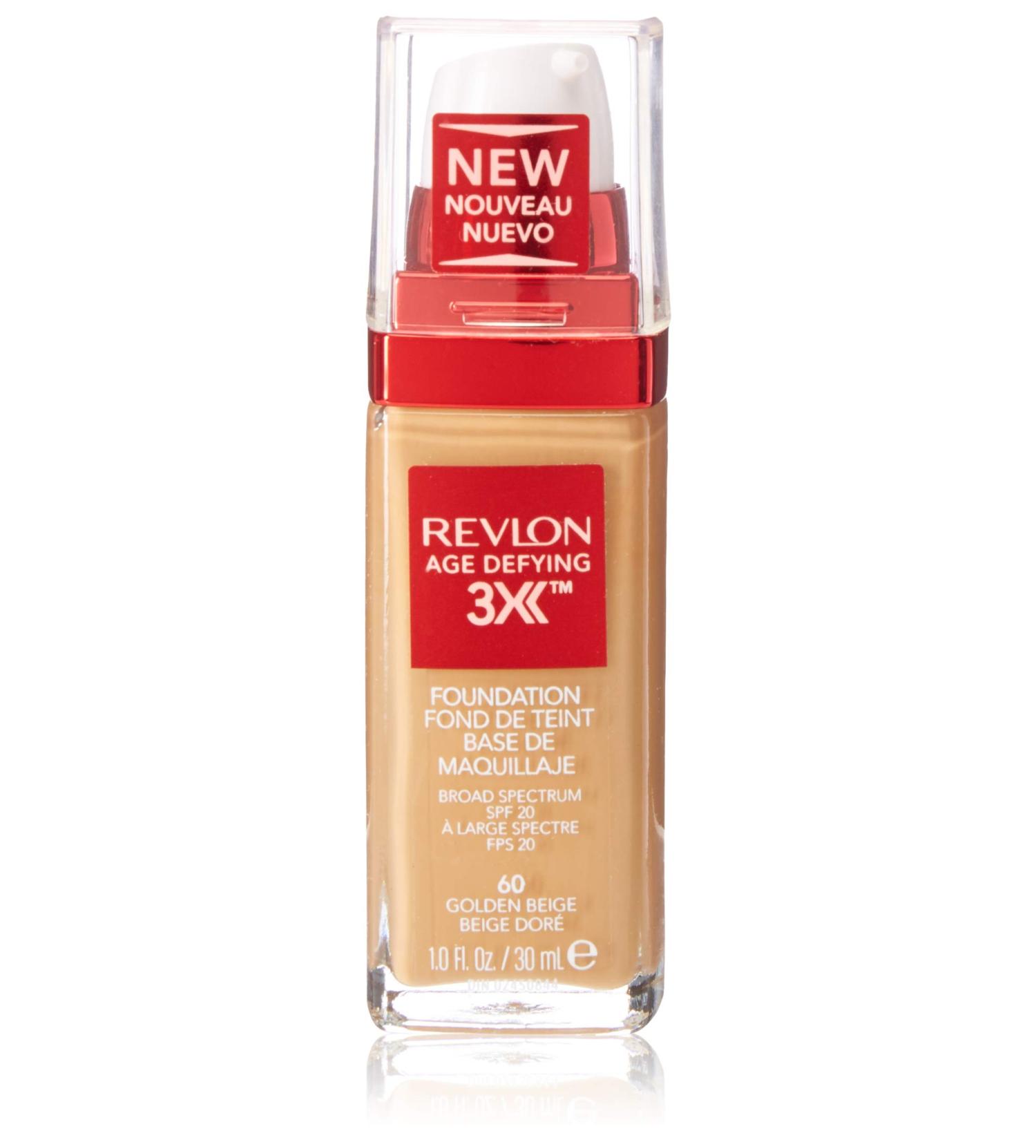 Revlon/Age Defying Firming+l Ifting Foundation (Golden Beige) 1.0 Oz (30 Ml)
