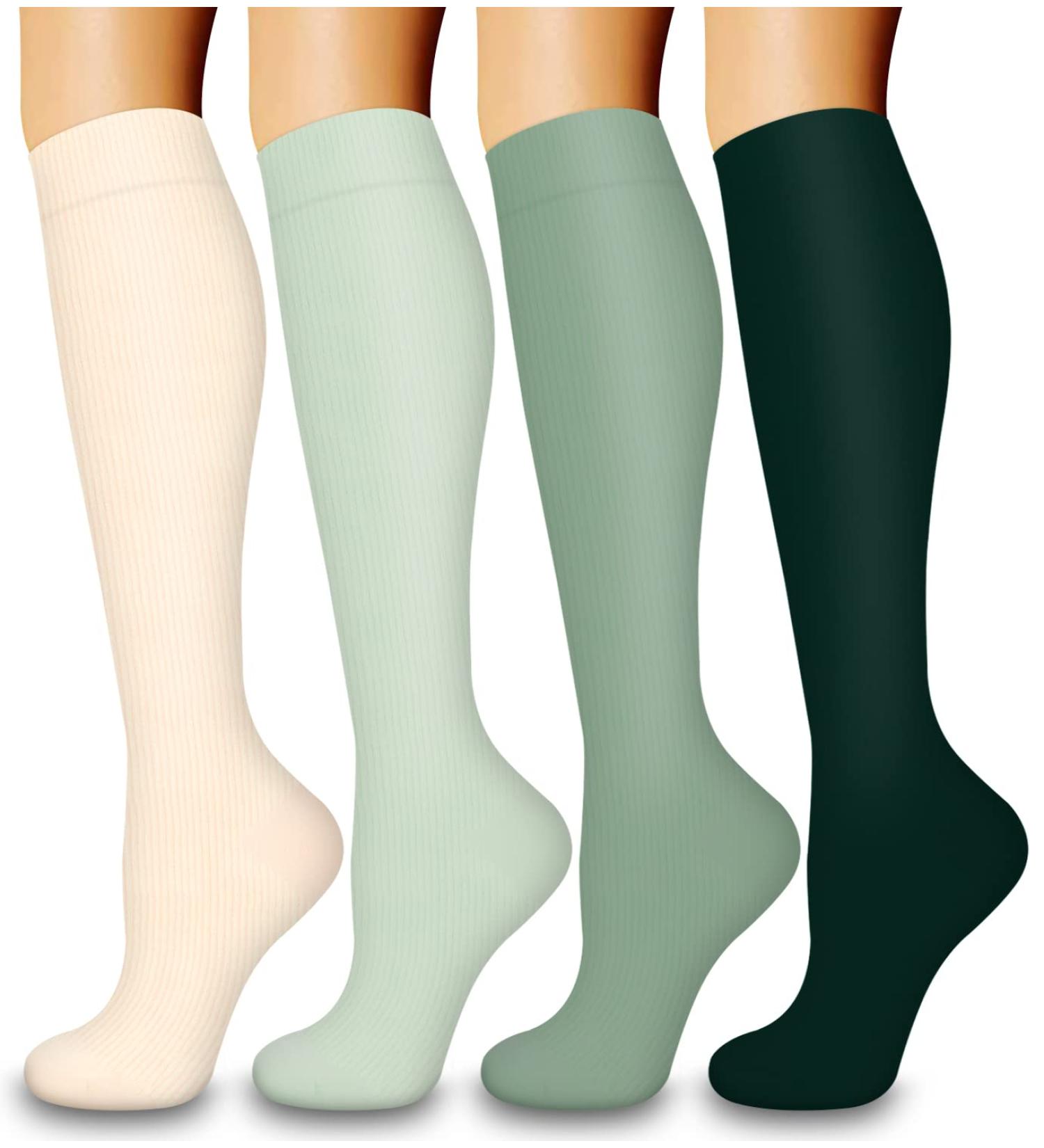 Buy Compression Socks for Men & Women | Ideal for Running Sports Travel | Assorted Sizes 12 SM - Buy Online on GoSupps.com