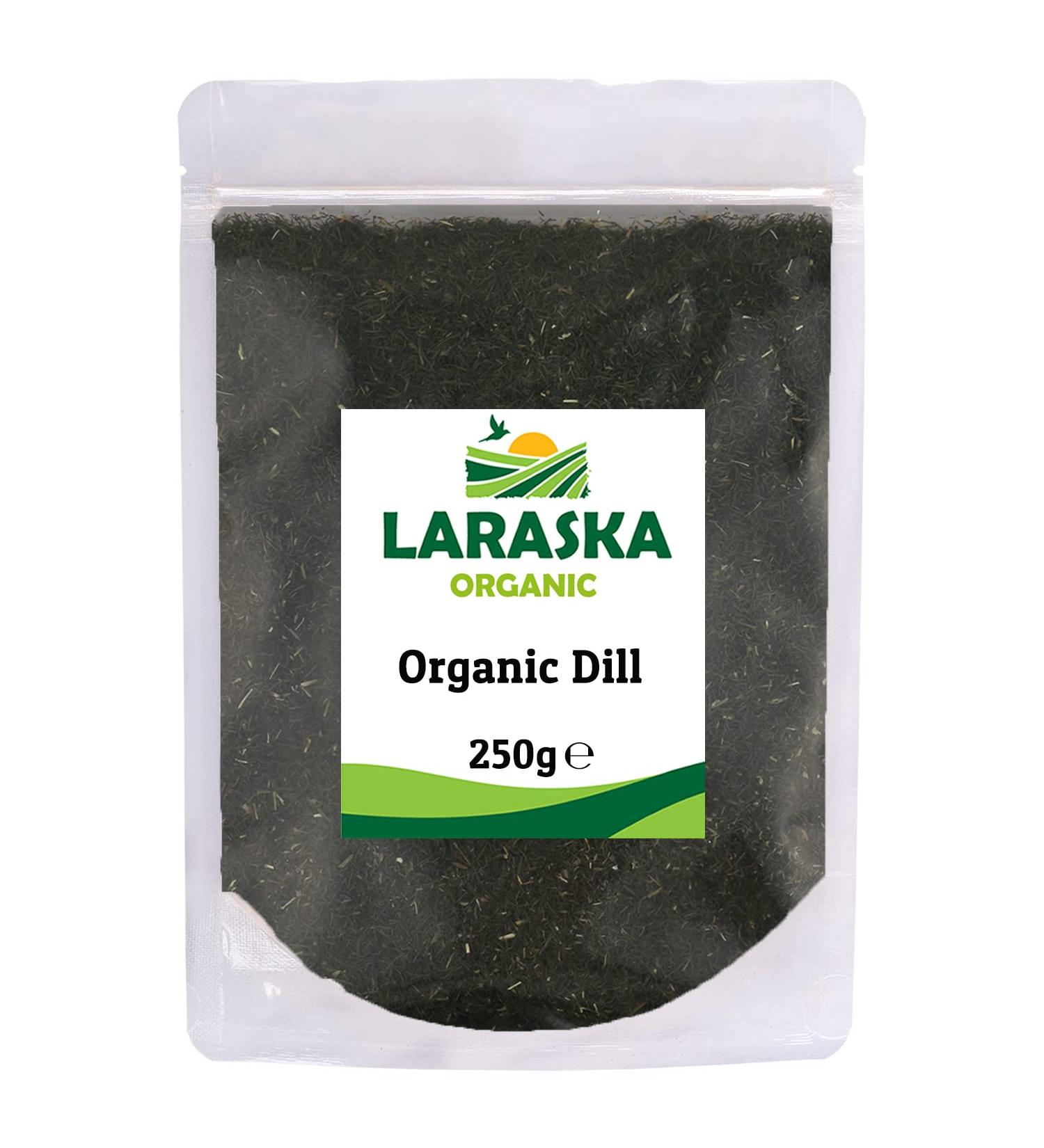 Certified Organic Dried Dill 250g - Premium Dry Dill Herb for Soups, Sauces, and Dips - Buy Online on GoSupps.com
