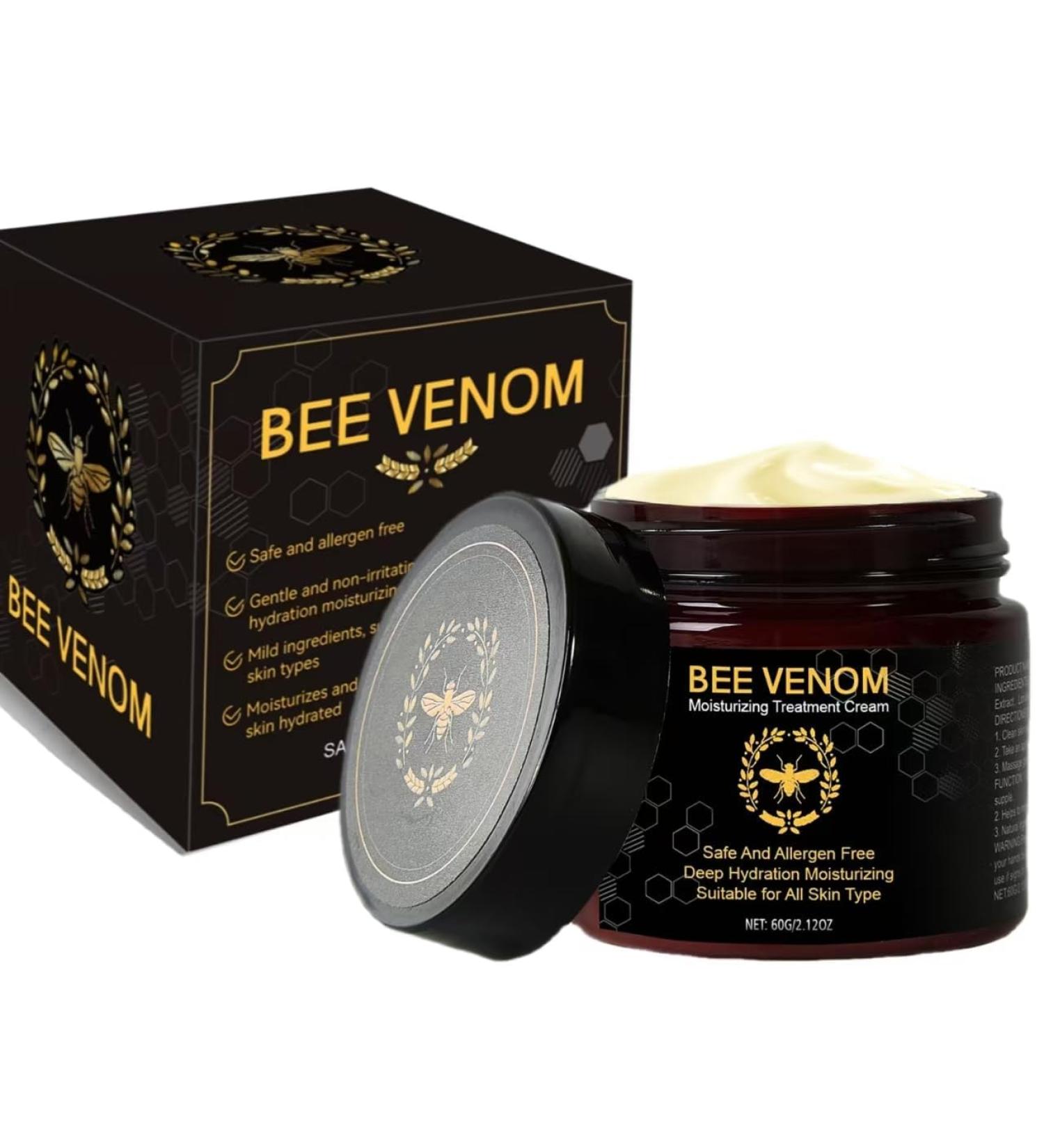 Bee Venom Cream Bee Venom Skin Treatment Natural Bee Venom Repair Cream for All Skin Types - Buy Online on GoSupps.com