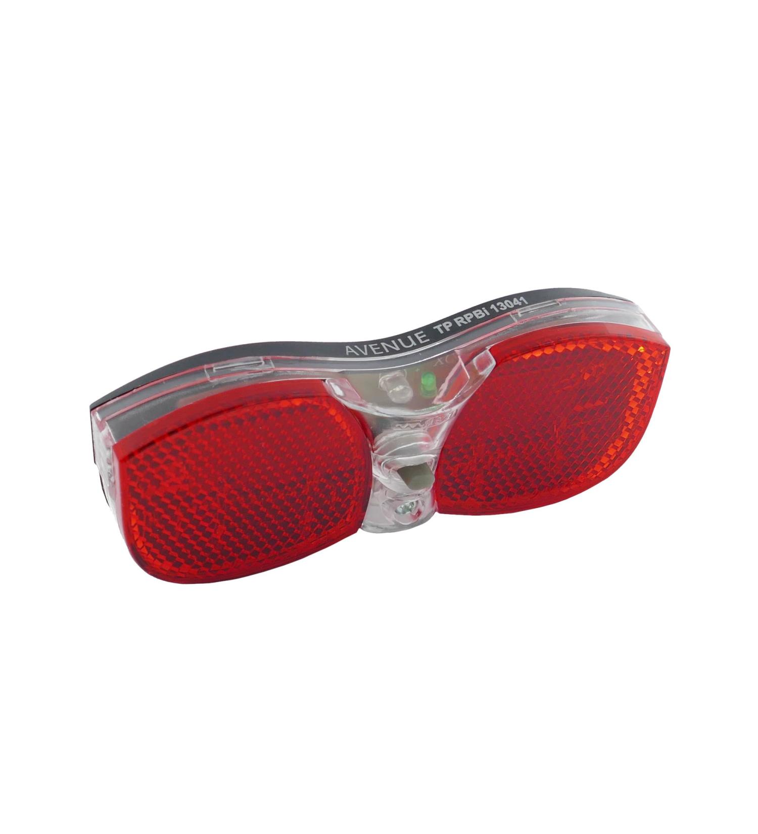 P4B LED Bike Rear Light for Luggage Rack - STVZO Approved Over 100 000 Hours of Brightness Includes Batteries - Enhanced Visibility & Safety - Buy Online on GoSupps.com