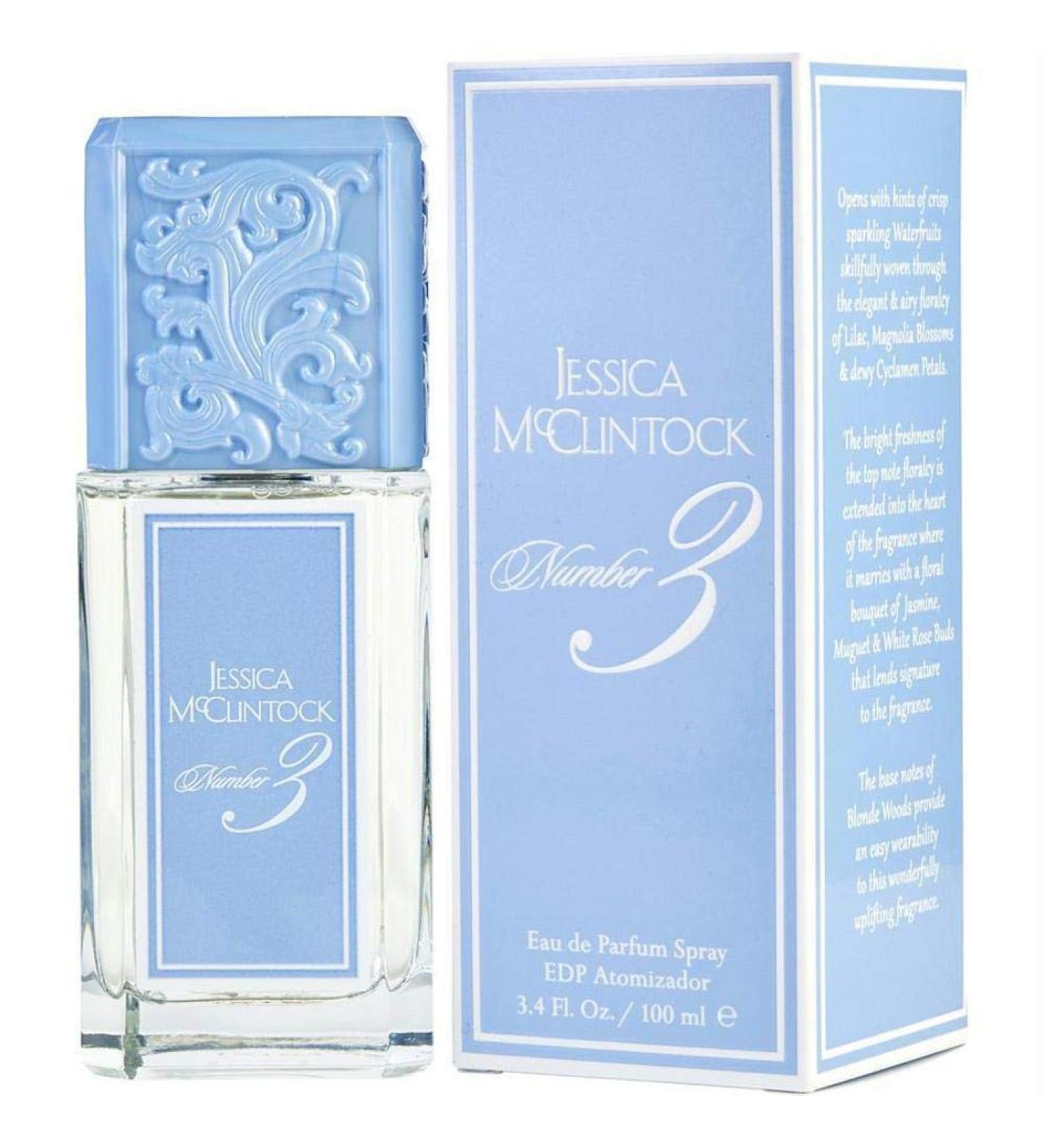 Jessica Mc Clintock #3 By Jessica Mcclintock For Women. Eau De Parfum Spray 3.4 Ounces