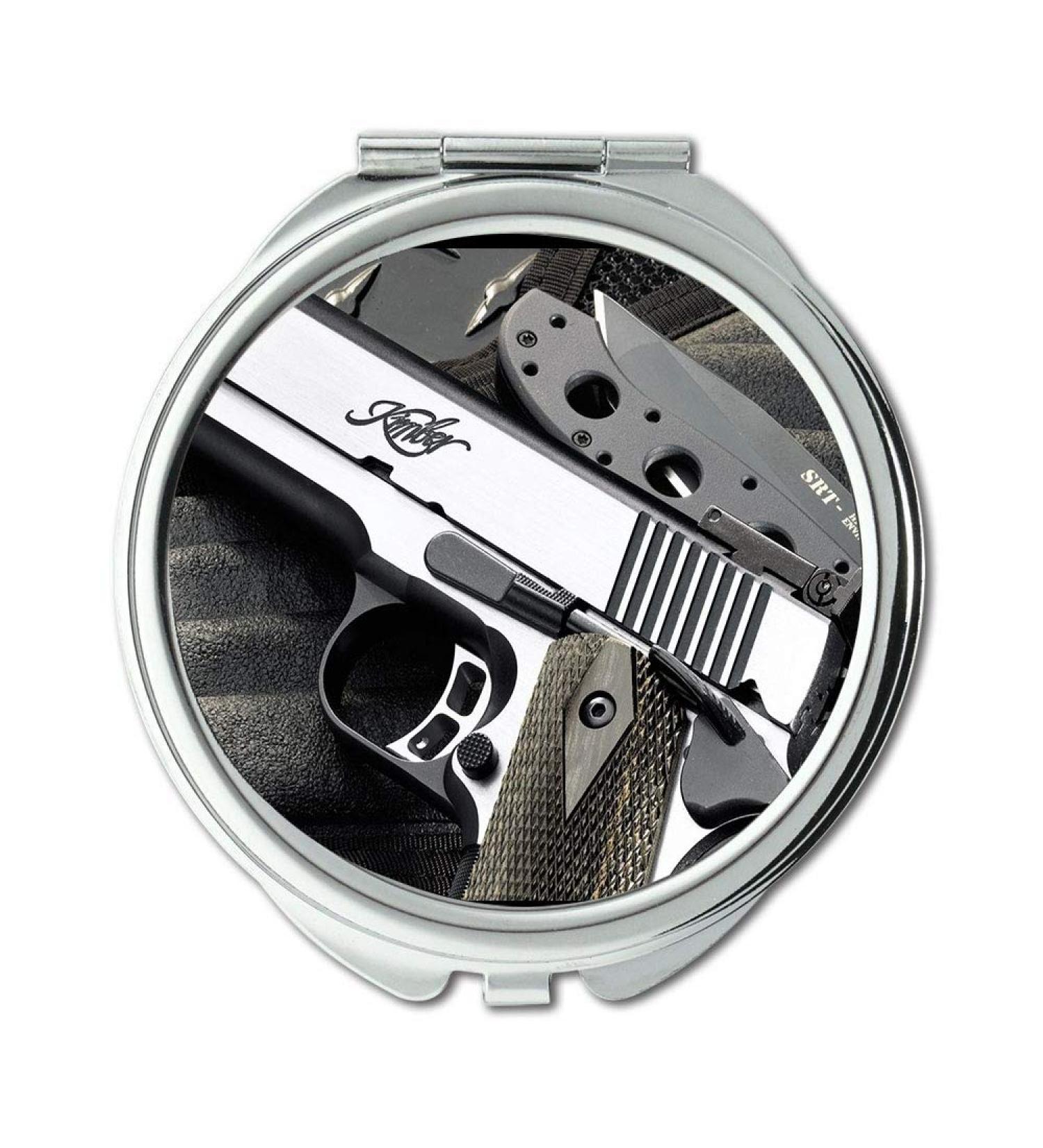 YENDOSTEEN Mirror Travel Mirror gun holder for car Round Mirror hd gun s p pocket mirror portable mirror - Buy Online on GoSupps.com