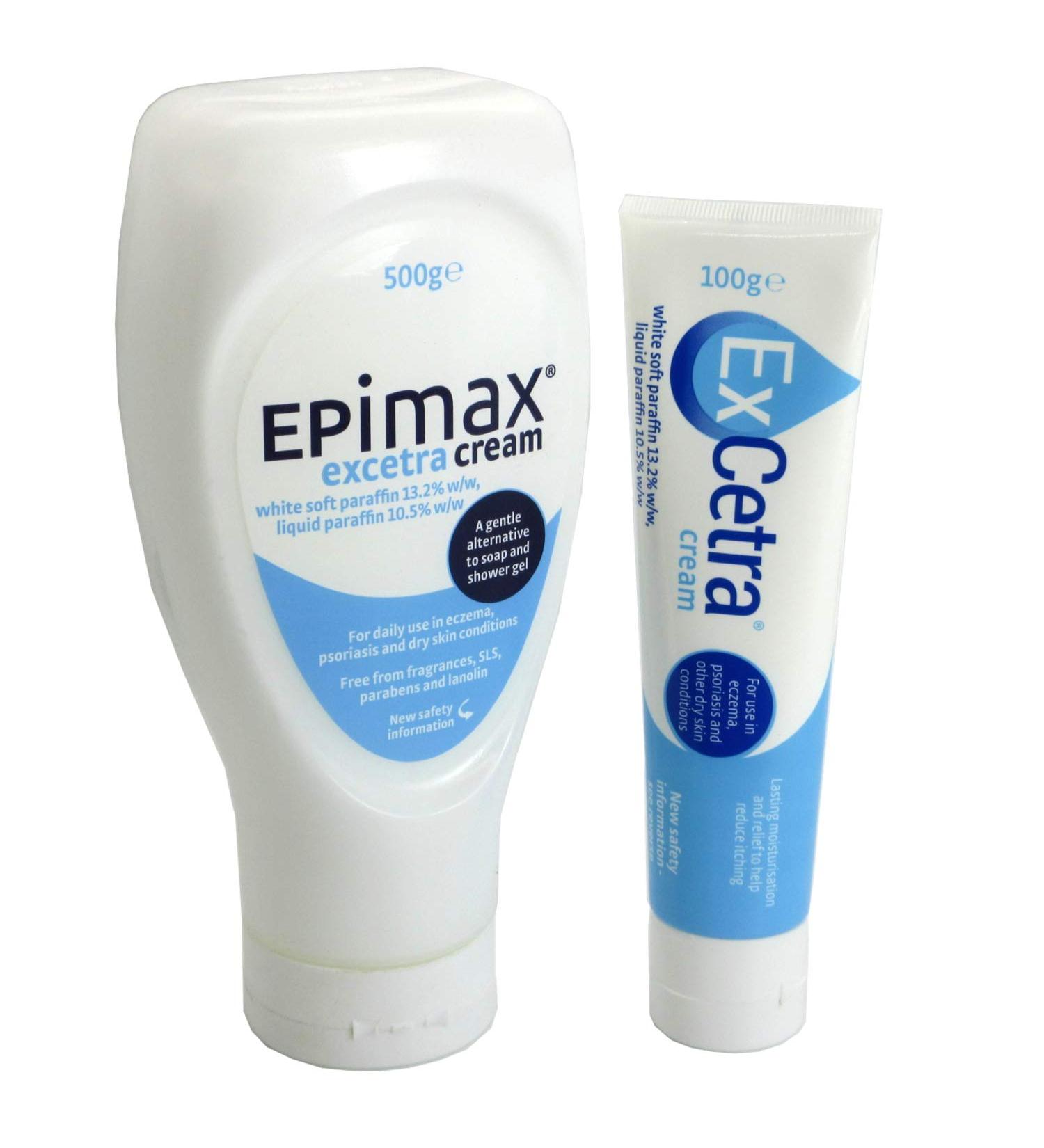 ExCetra Emollient Cream 100g + 500g for Eczema and Psoriasis - Buy Online on GoSupps.com