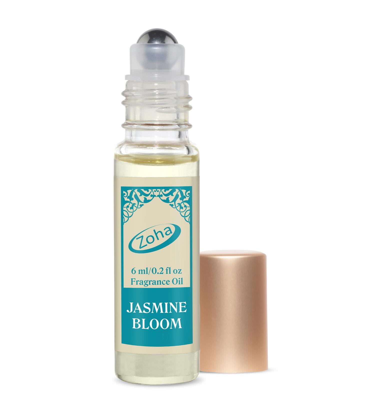 Zoha Jasmine Bloom Oil Perfume for Women & Men Roll On Perfume Oil and Jasmine Perfume Spray Alcohol Free Skin Moisturizing Jasmine Oil Perfume 0.5 Ounce - Buy Online on GoSupps.com