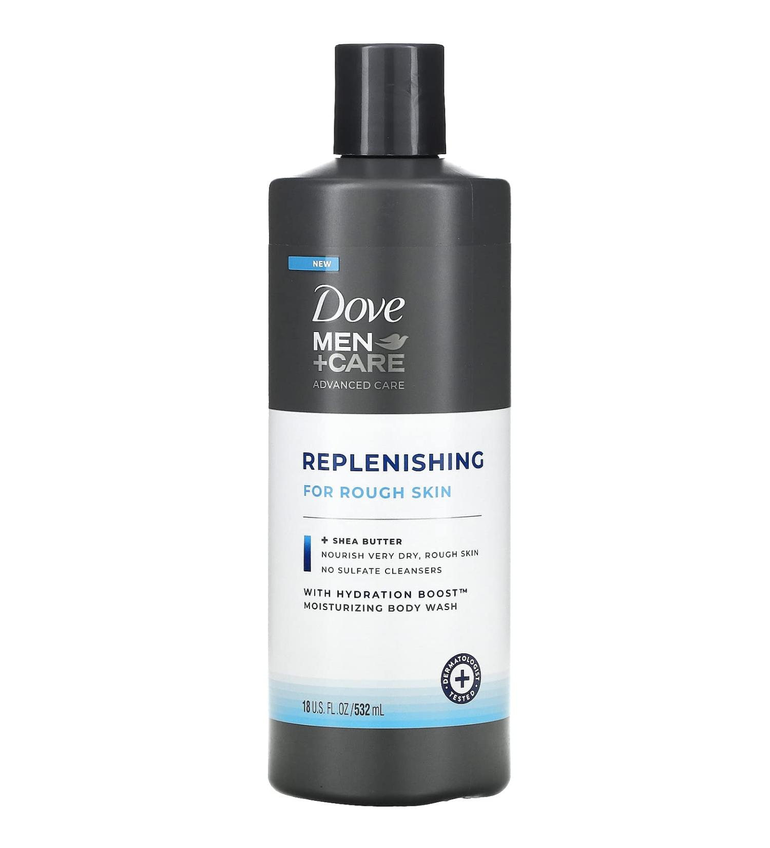 Dove Men+Care  Moisturizing Body Wash  Replenishing  18 fl oz (532 ml)