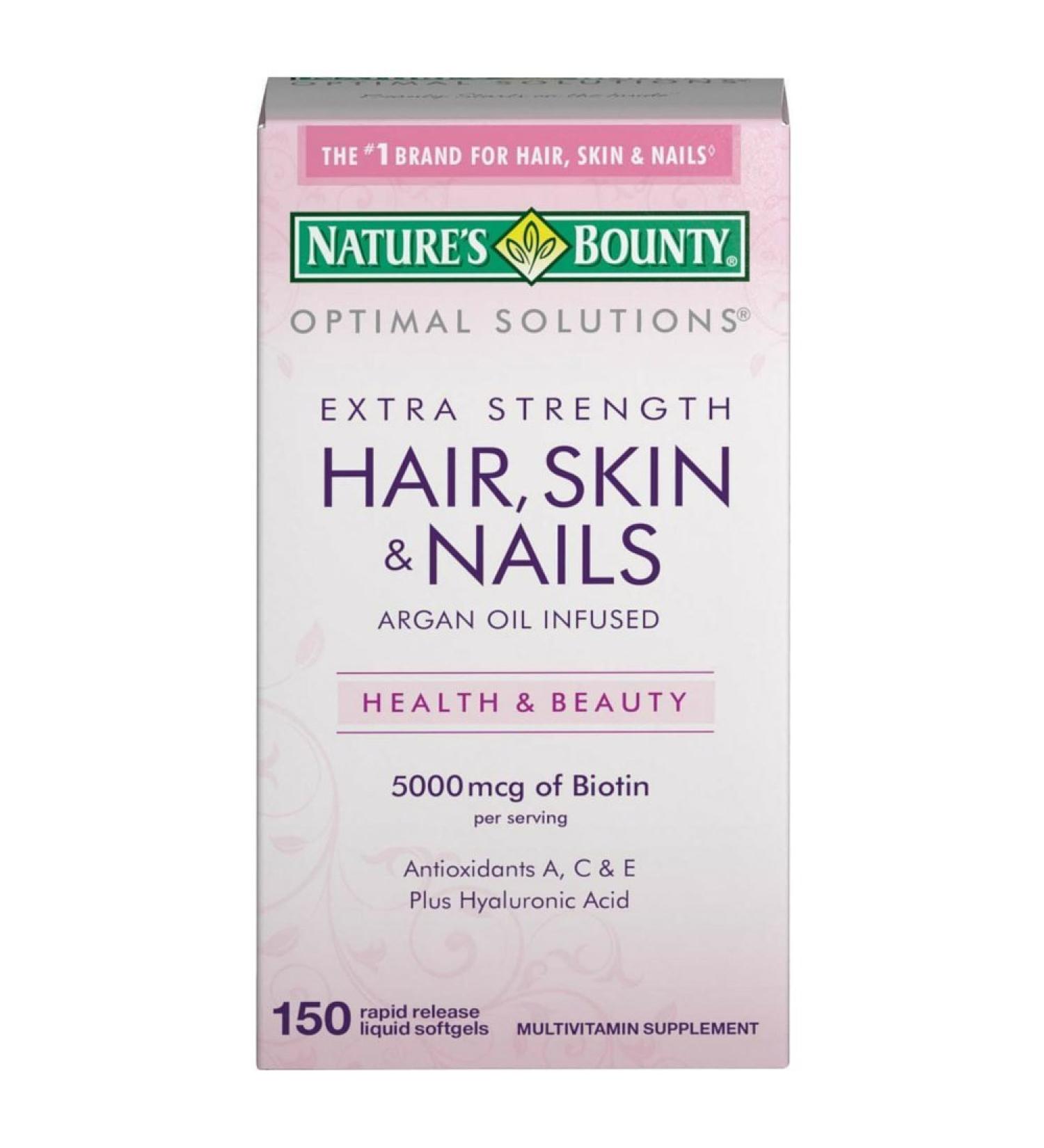 Nature's Bounty Extra Strength Hair, Skin & Nails - 150 Softgels