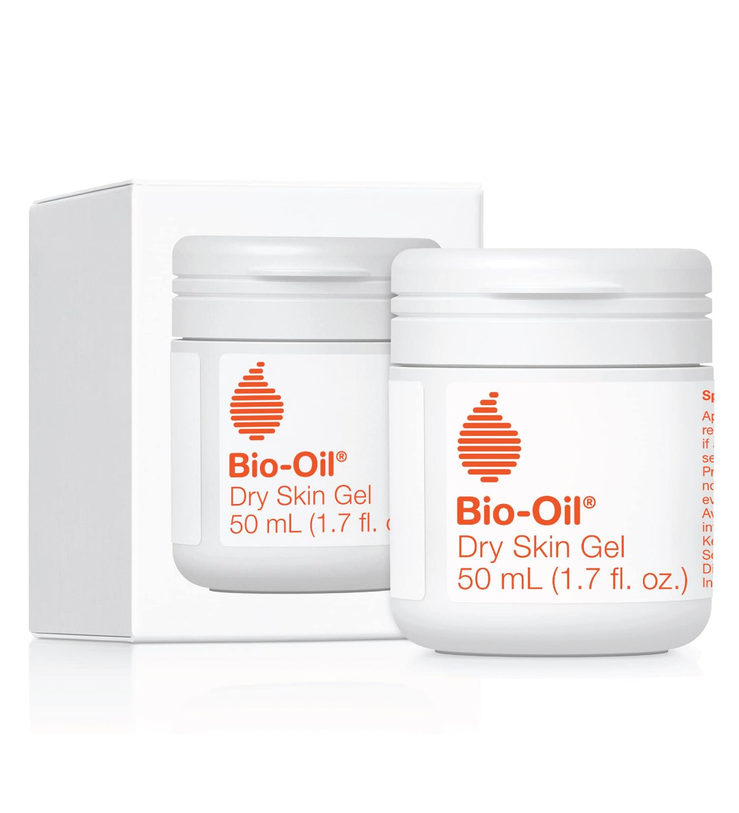 Bio-Oil Dry Skin Gel - Fast Absorbing Face & Body Moisturizer Non-Comedogenic Nourishing Emollients & Vitamin B3 1.7 oz - International Shipping Available - Buy Online on GoSupps.com