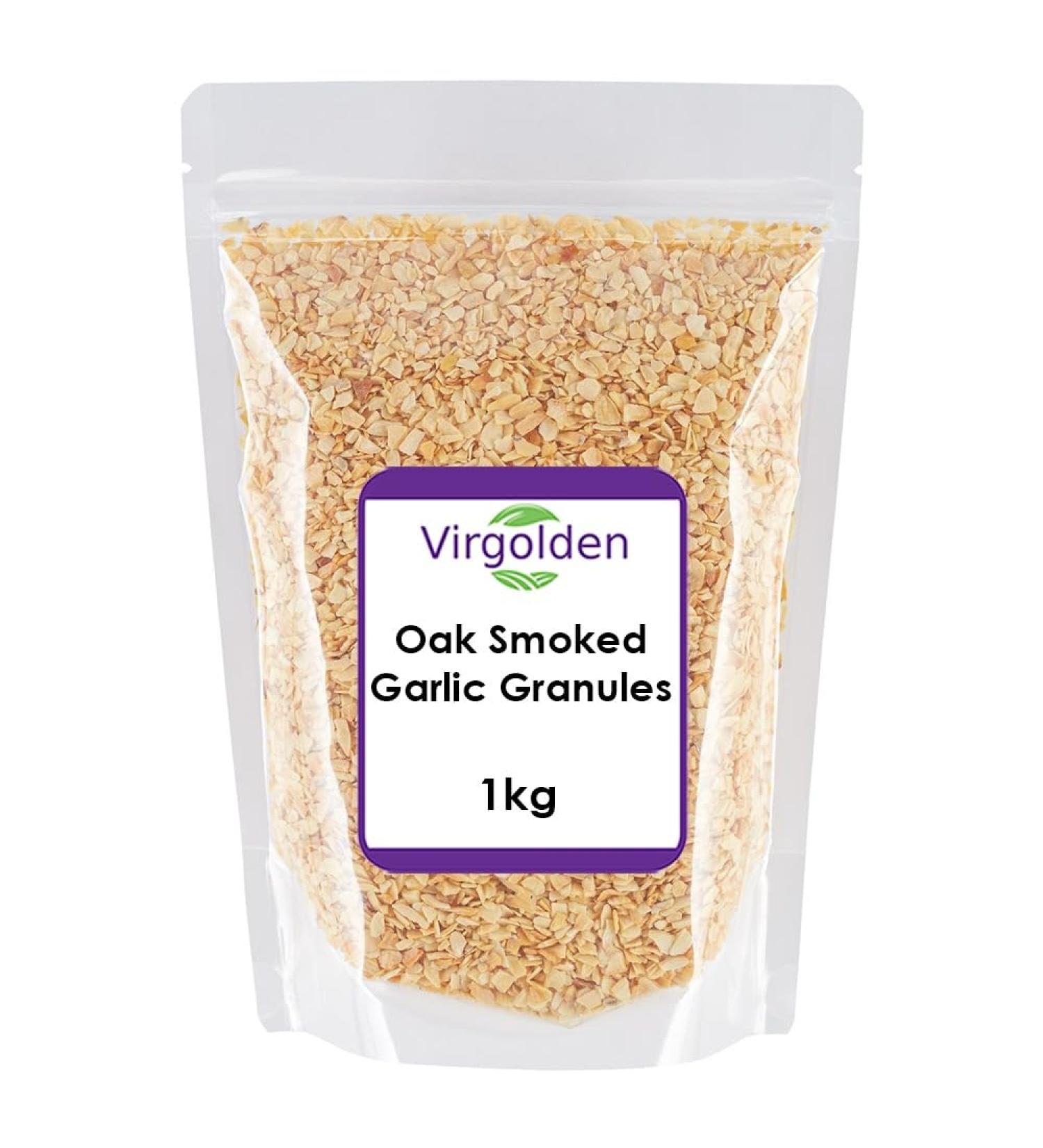 Oak Smoked Garlic Granules 1kg by Virgolden