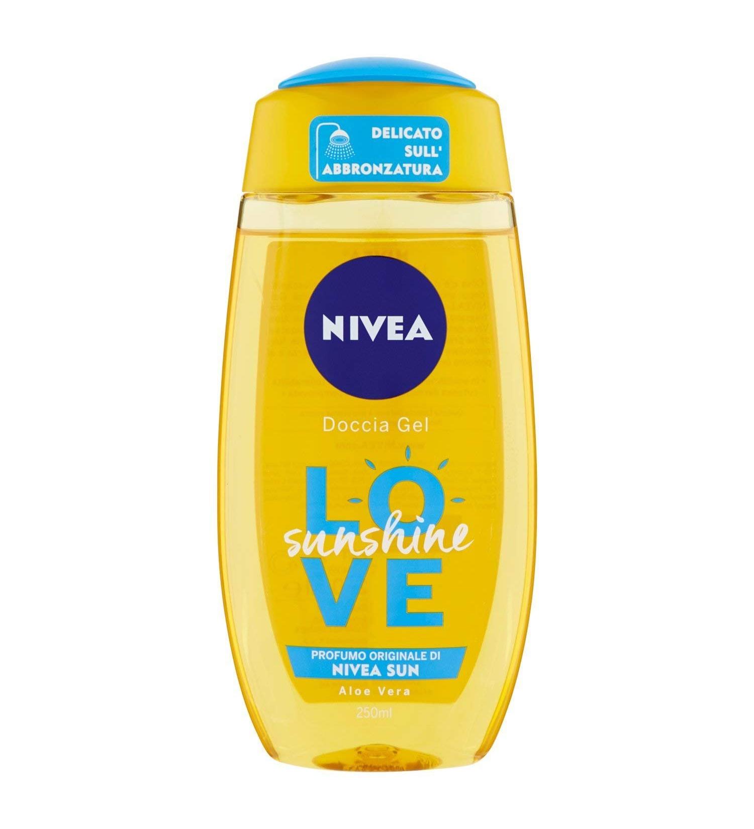 NIVEA Love Sunshine Shower Gel Aloe Vera 250ml