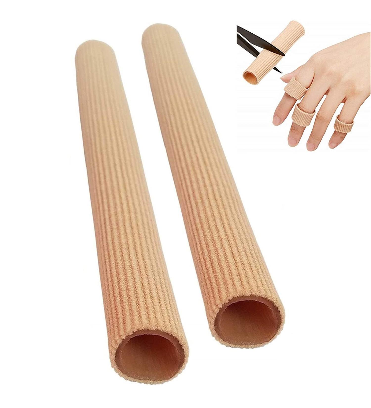 Xwanli 15cm Silicone Toe Bandages - 2pcs Cutting Protection & Pain Relief for Blisters & Calluses - Comfort Finger Separators - Buy Online on GoSupps.com