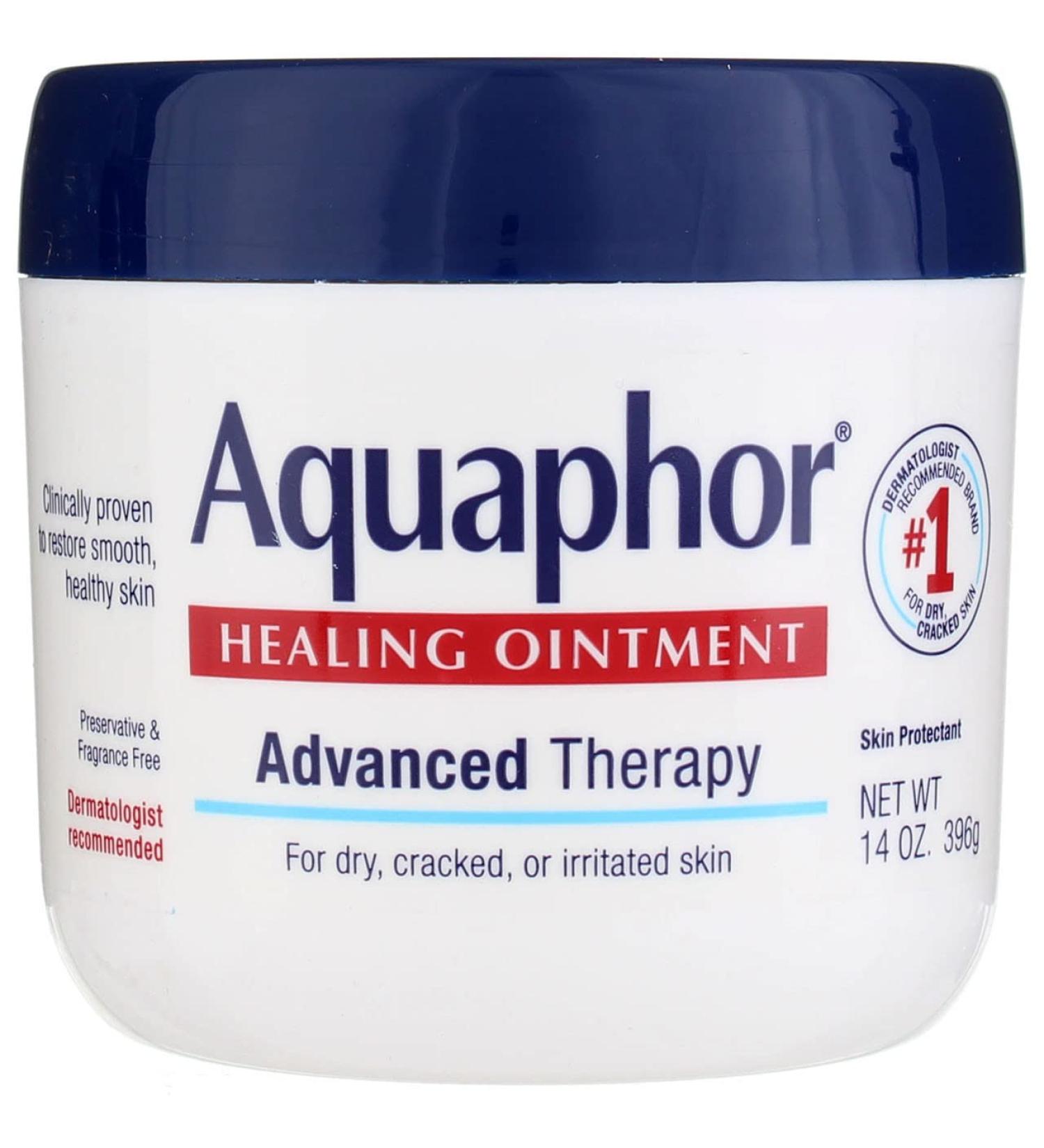 Aquaphor Healing Ointment 14 Ounce Jar (414ml) (6 Pack) - Buy Online on GoSupps.com
