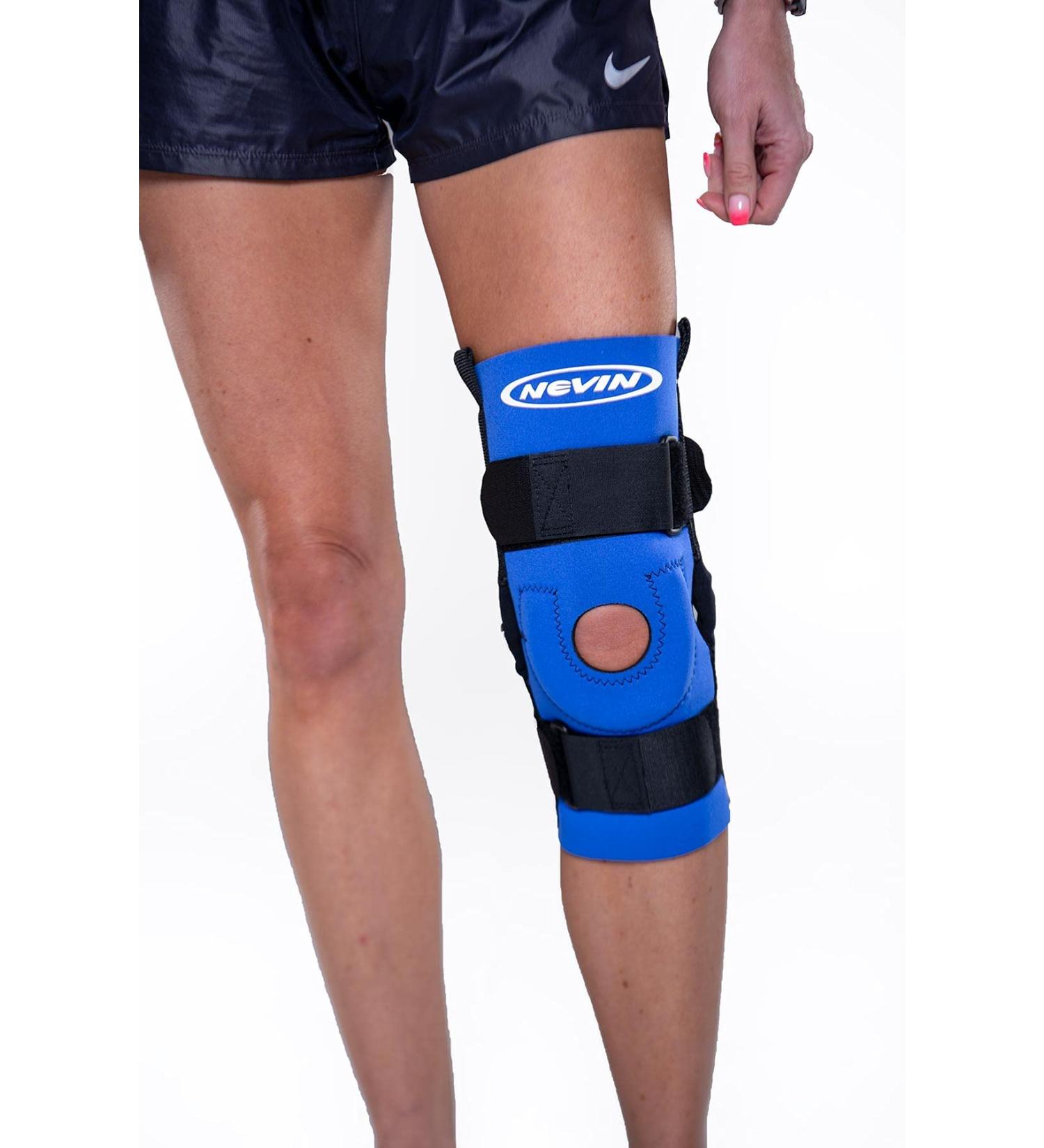 Buy Nevin Sports Med Knee Brace - Black Medium for Superior Support | International Shipping Available - Buy Online on GoSupps.com