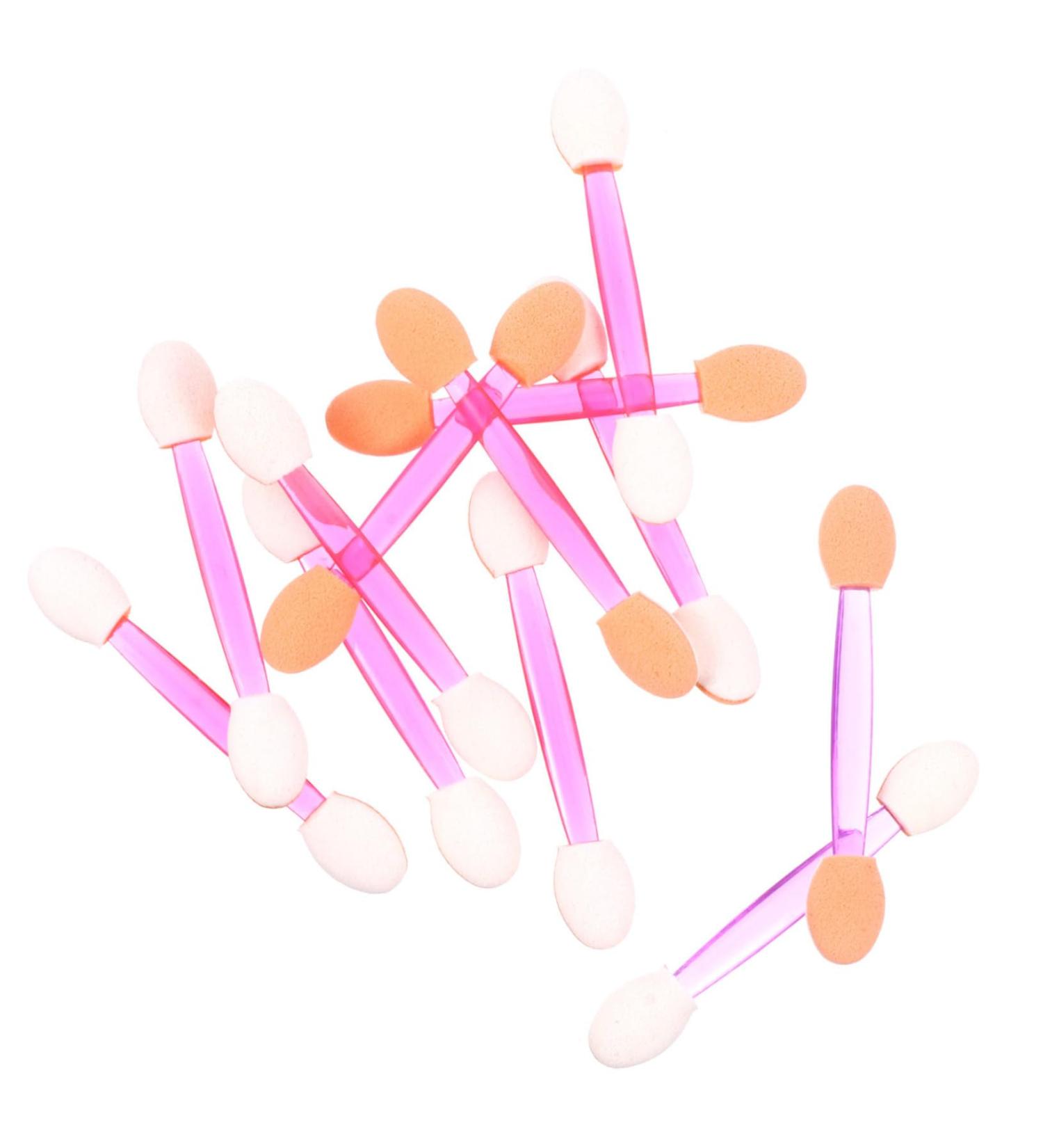 PLAFOPE 80pcs Eyeshadow Sponge Brush Non Latex Plastic Eyeshadow Cosmetic Eyeshadow Sponge - Buy Online on GoSupps.com