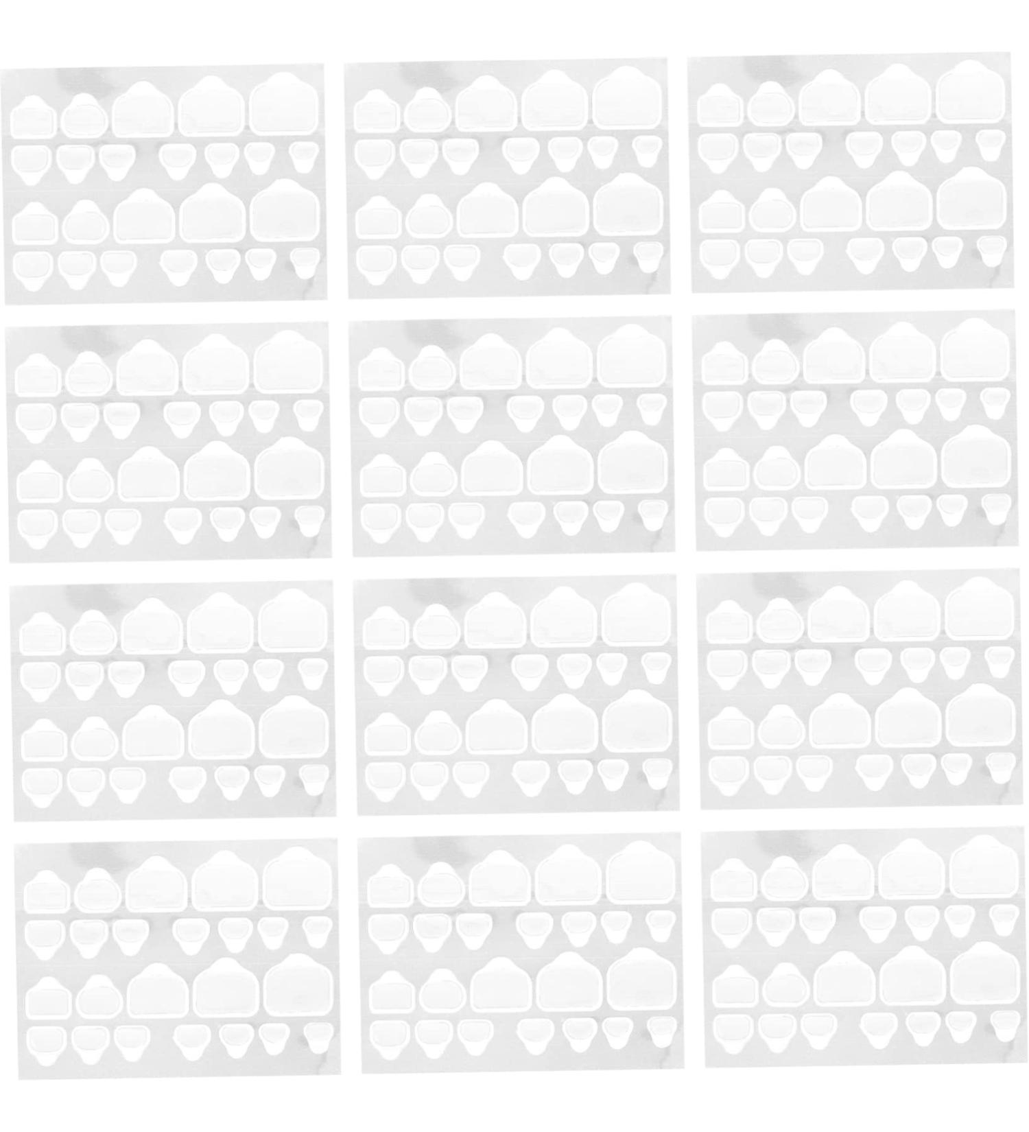 Housoutil 20 Sheets Nail Glue Tabs Nail Glue For Acrylic Nails Short Nail Tabs Nail Stickers Gummed Paper High Quality Waterproof - Buy Online on GoSupps.com