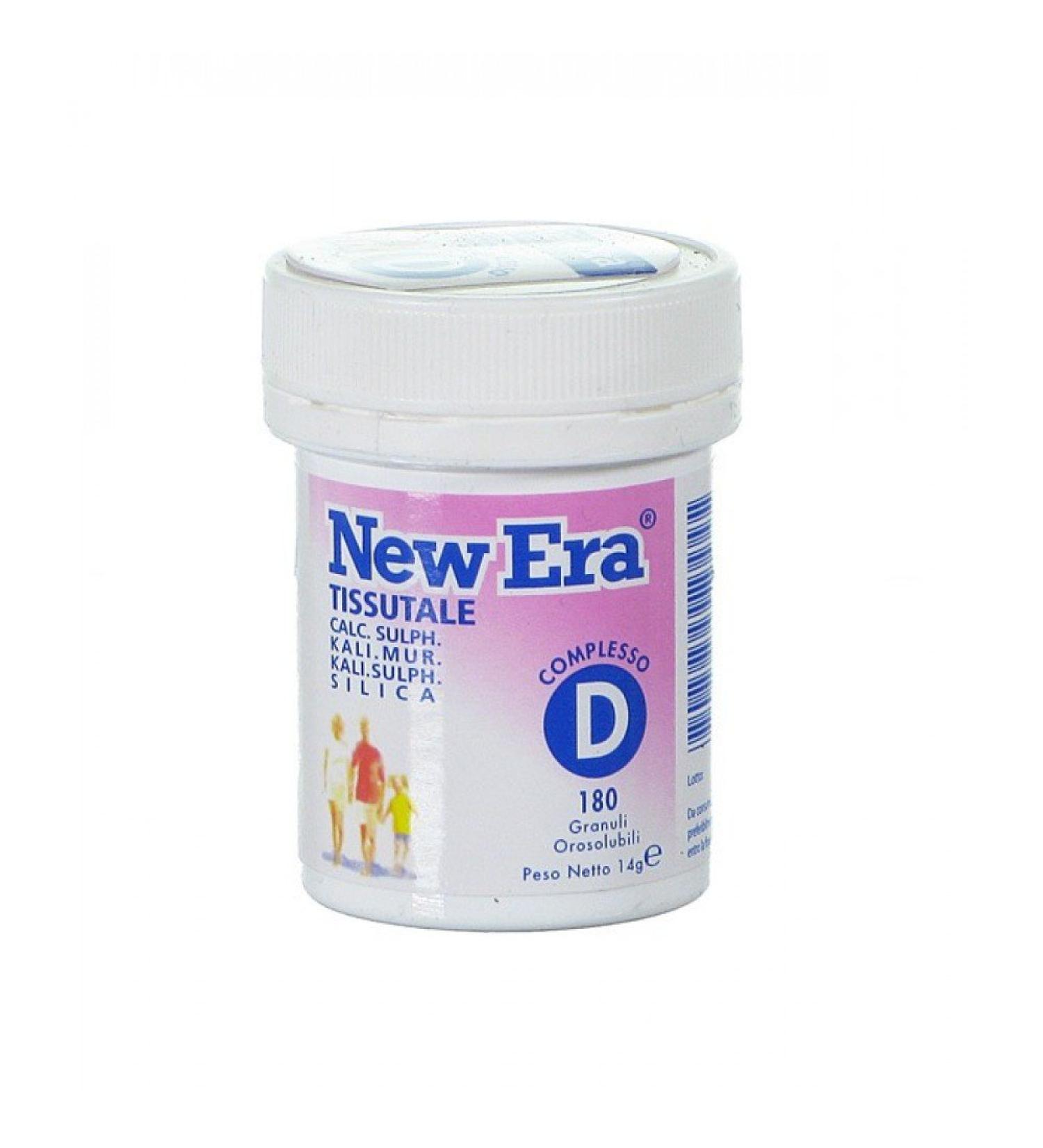 Named Called New Era Complex D food supplement 240 granules