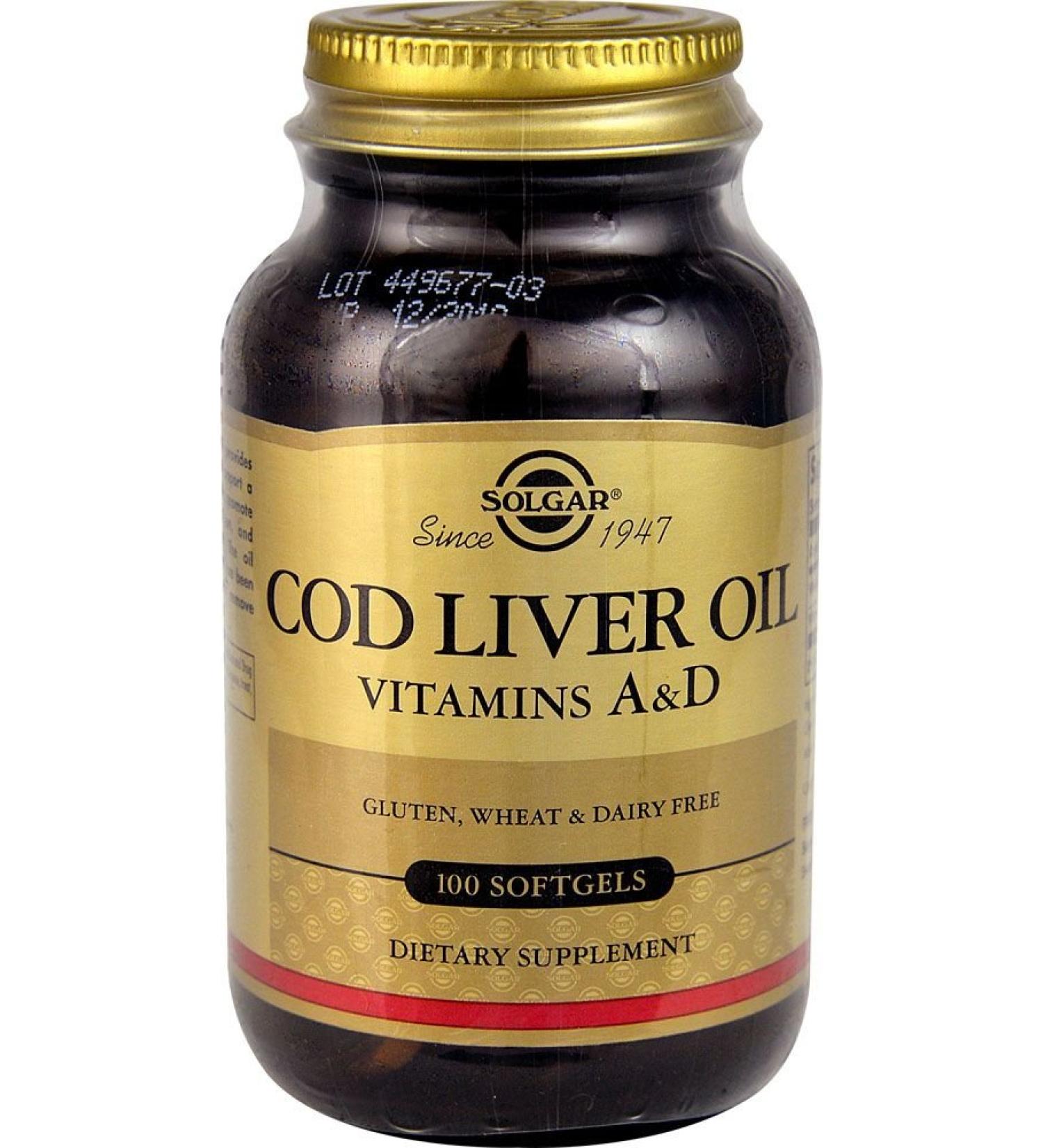 solgar. Norwegian Cod Liver Oil 100 SG 3-Pack