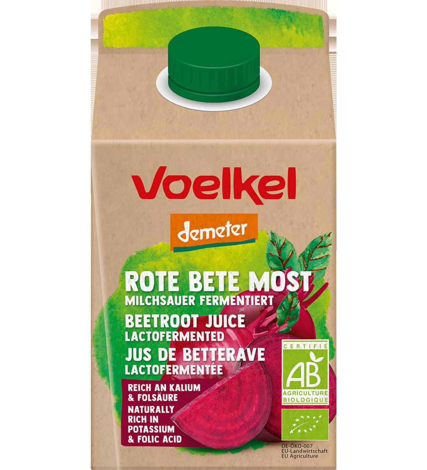Voelkel Organic Beetroot Juice (6 x 0.50 l) 500 ml (pack of 6)
