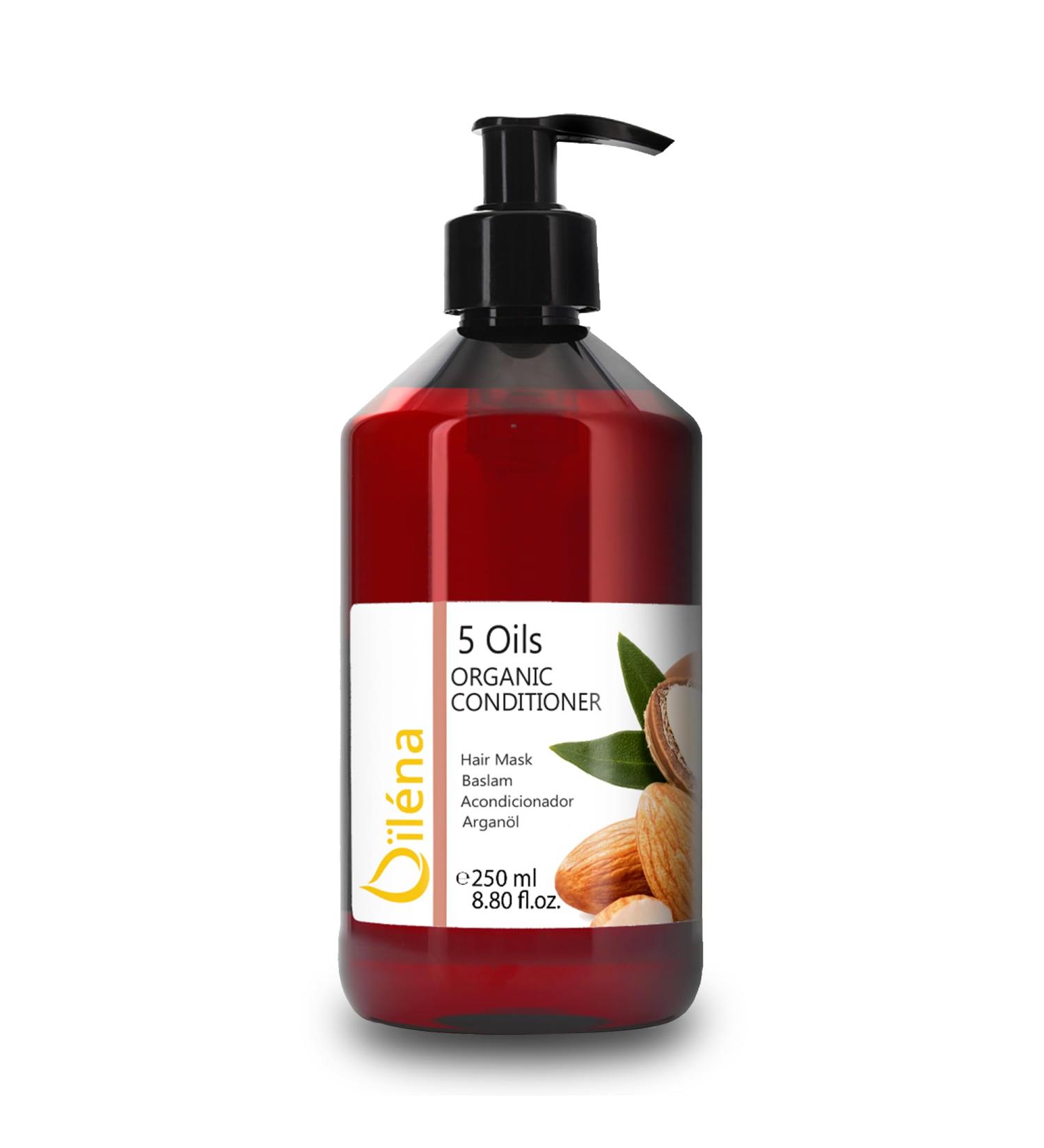  O l na Professional hair treatment with 5 hair oils and provitamin B5 vitamins E & C - Repairing moisturizing and nourishing - Conditioner for all hair types - Anti-frizz - 250 - Buy Online on GoSupps.com