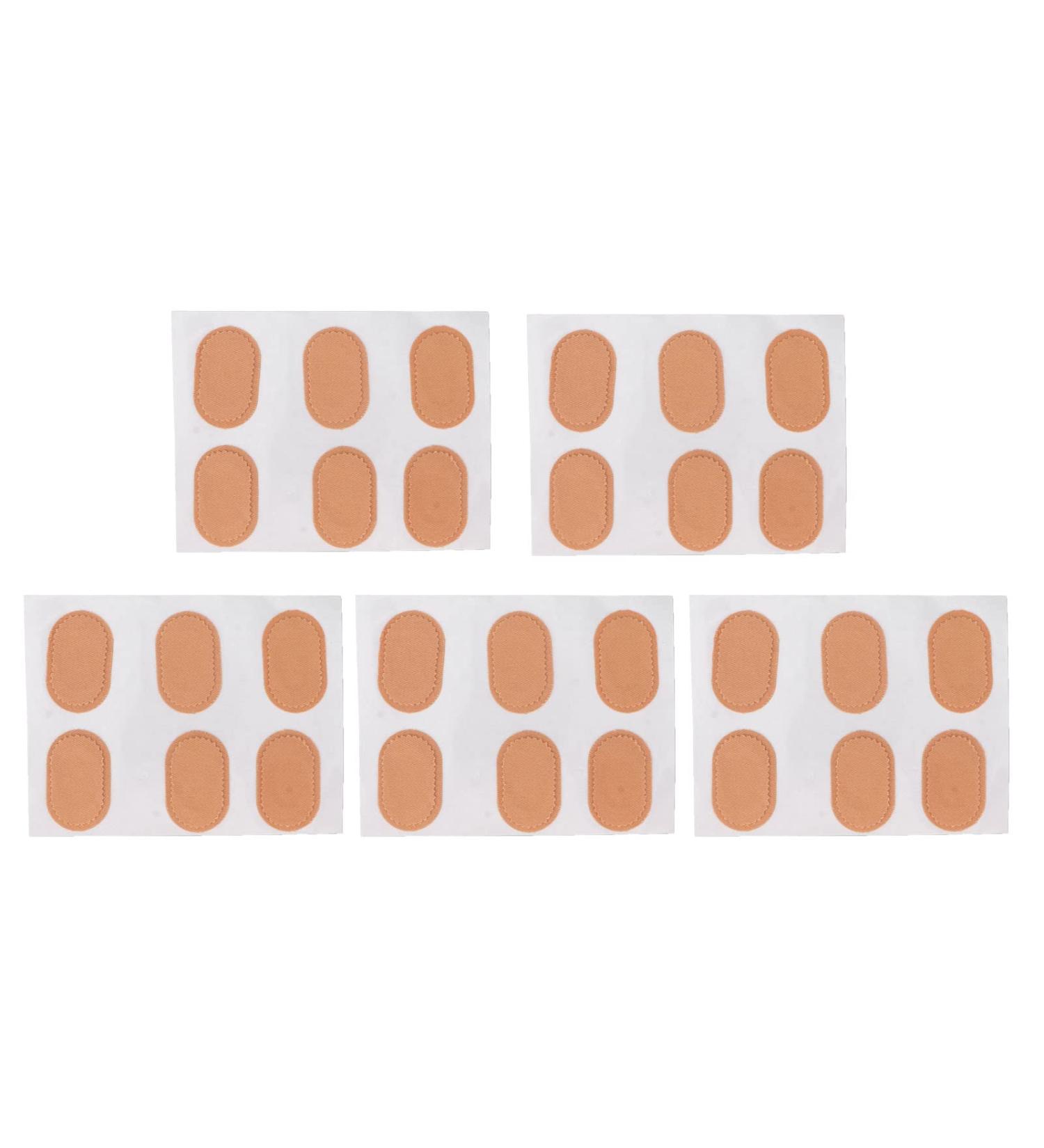 Foot Callus Cushion Toe Pads - Prevent Friction & Distribute Pressure - 30pcs Skin Color Corn Cushions - Buy Online on GoSupps.com