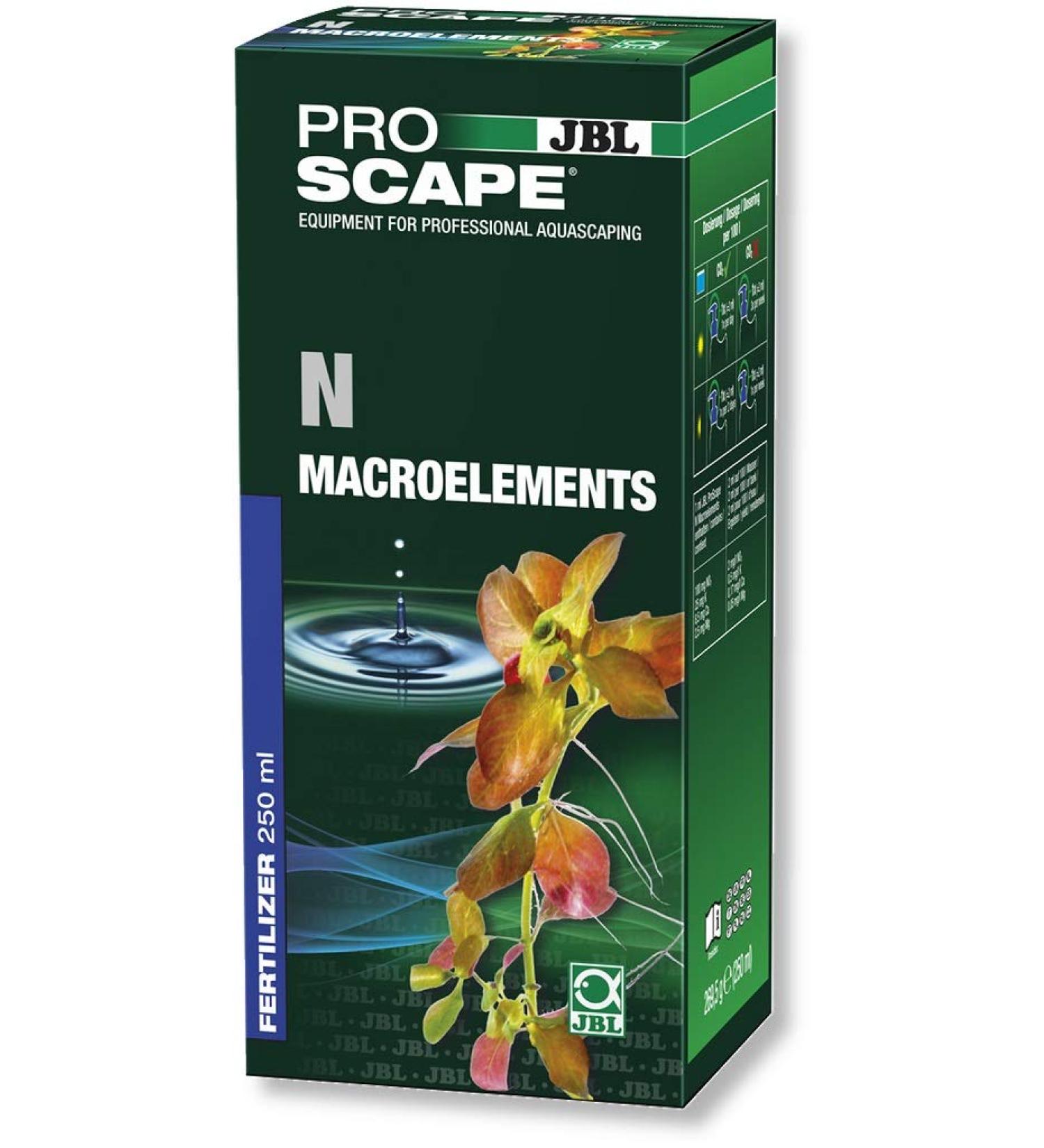 JBL ProScape N Macroelements 21117 Nitrogen plant fertilizer for aquascaping 250 ml 250 ml nitrogen fertilizer