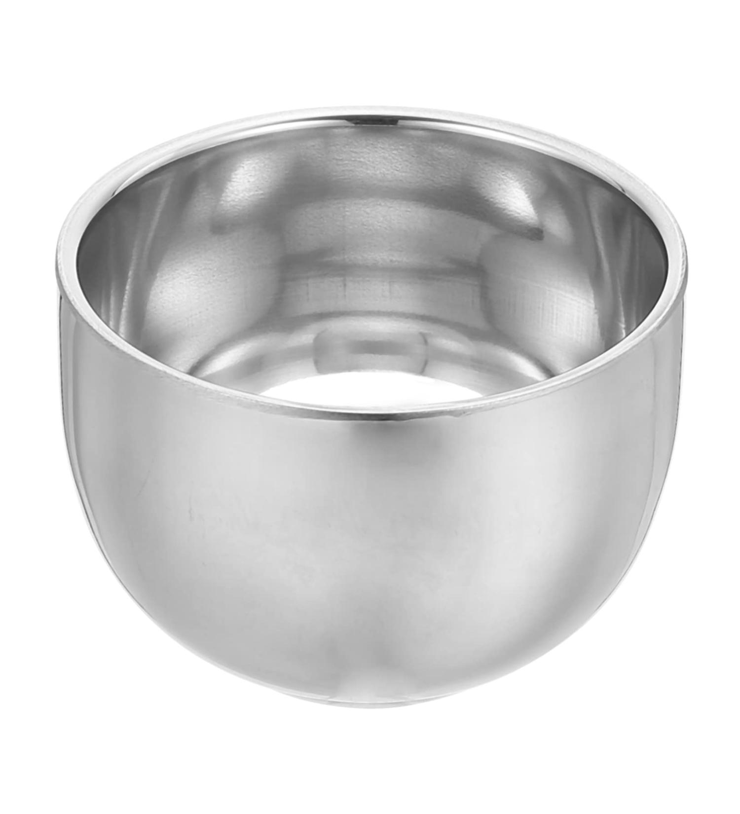 Fomiyes Stainless Steel Double-Walled Shaving Foam Shell & Travel Mug - Perfect for Shaving Soap & Beard Kits for Men - Buy Online on GoSupps.com