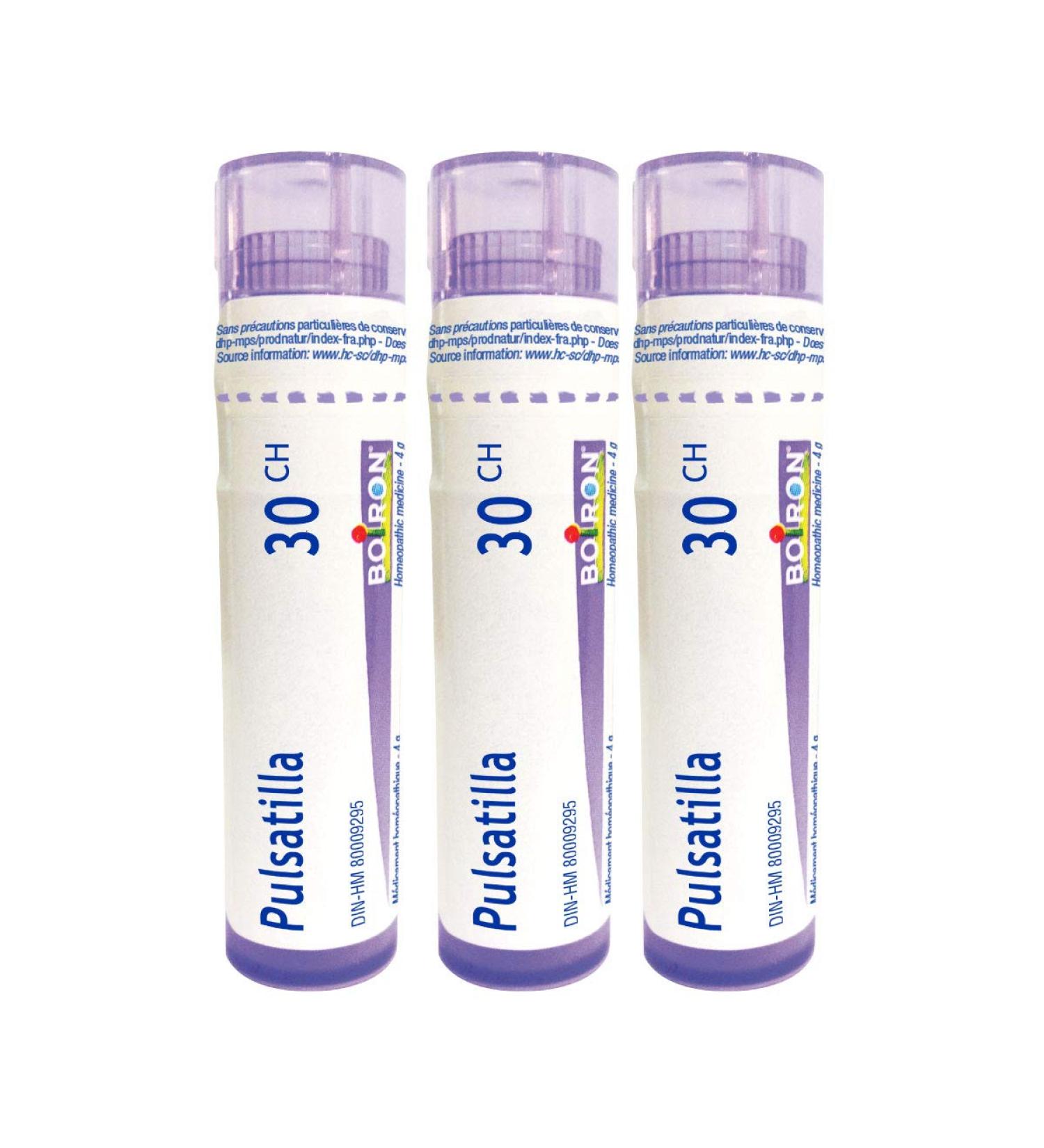 Boiron Pulsatilla 30CH 80 Pellets homeopathic medicine 3 count - Buy Online on GoSupps.com