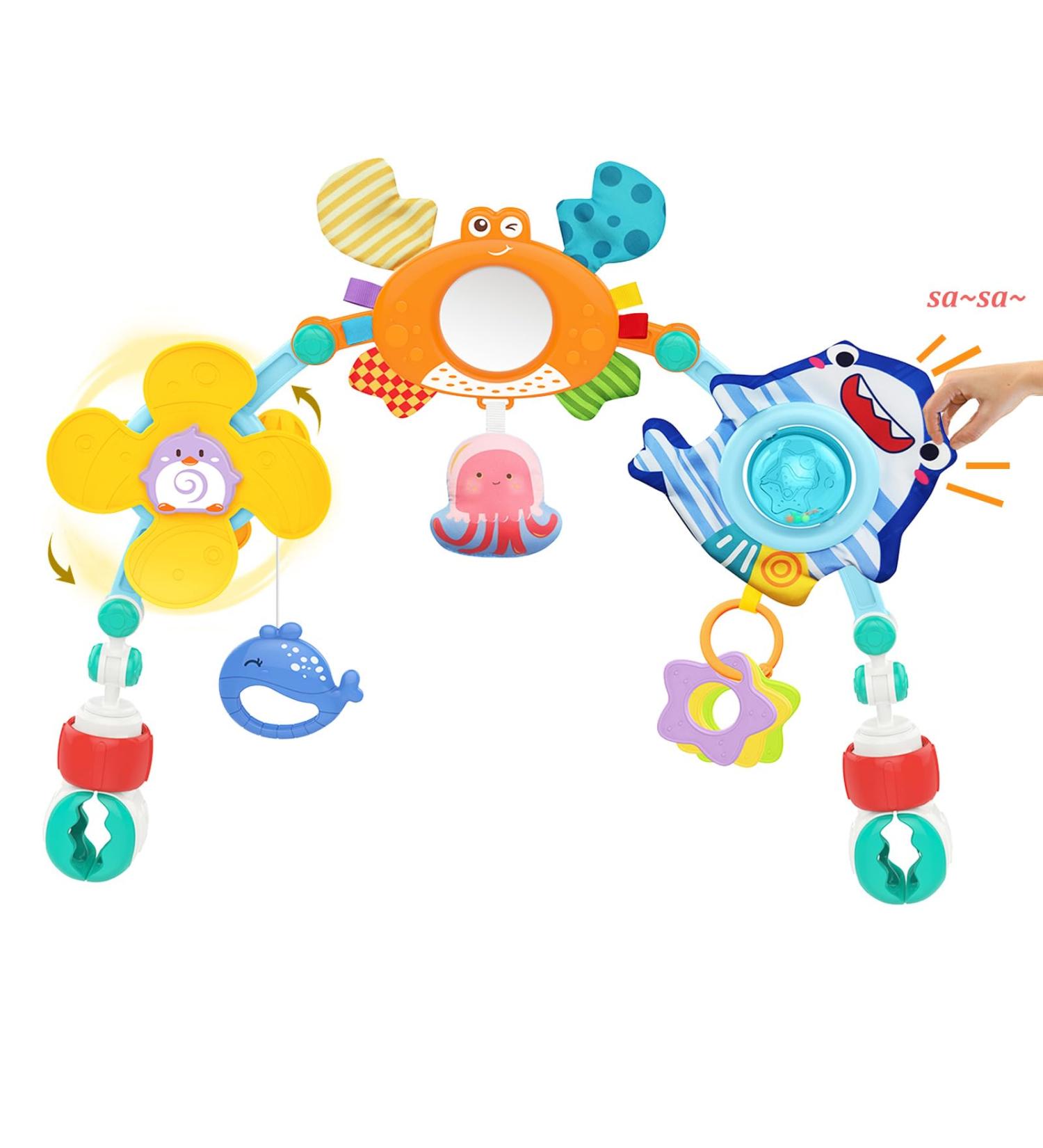 Buy Baby Toys for 0-6 Months: Stroller Play Arch & Sensory Toys - Perfect Christmas & Birthday Gifts for Newborns! - Buy Online on GoSupps.com