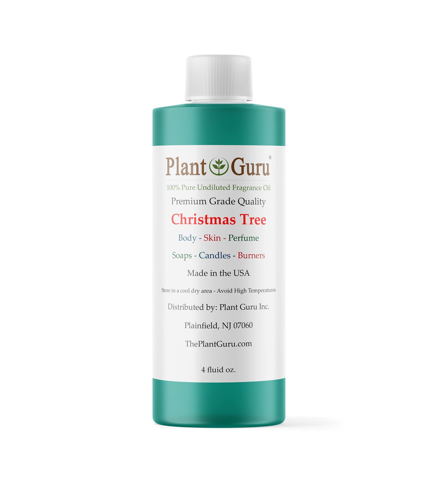 Christmas Tree Fragrance Oil 4 fl. oz - Holiday Scented Oil for Soap Making Candles & Aromatherapy - Buy Online on GoSupps.com
