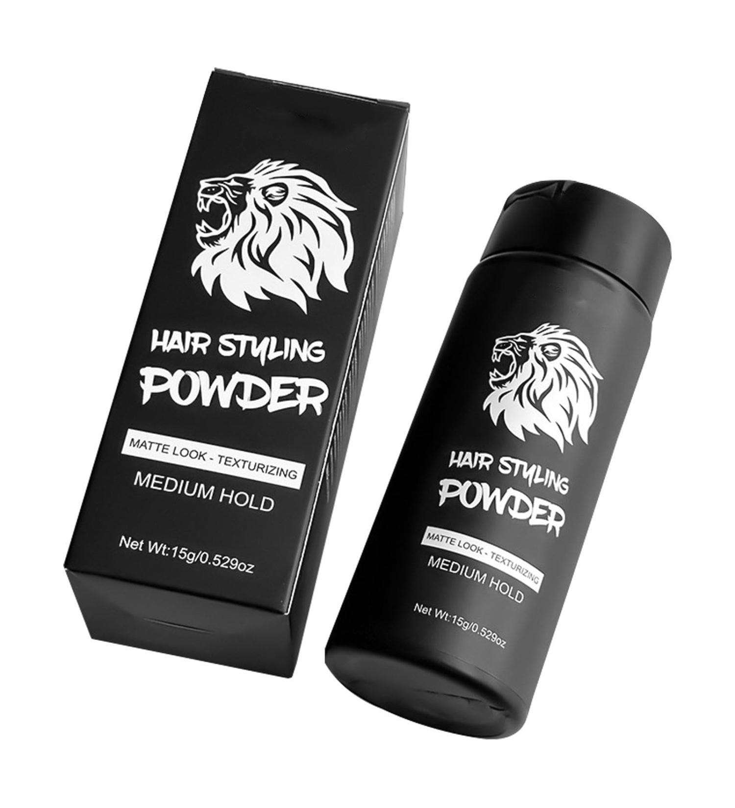 Men's Textured Powder Styling Powder Matte Hair Powder - Texturizing Hair Powder Long Lasting Hair Root Lifting Powder 15g for Hair - Buy Online on GoSupps.com