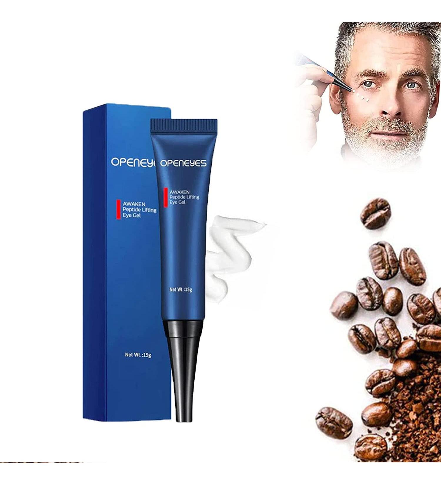 mugeleen OPENEYES Awaken Peptide Lifting Eye Gel Peptide Gel Nordizoe OPENEYES Peptide Eye Gel - for Reduces Puffiness/Dark Circles/Under Eye Bags/Wrinkles (1Pc) - Buy Online on GoSupps.com