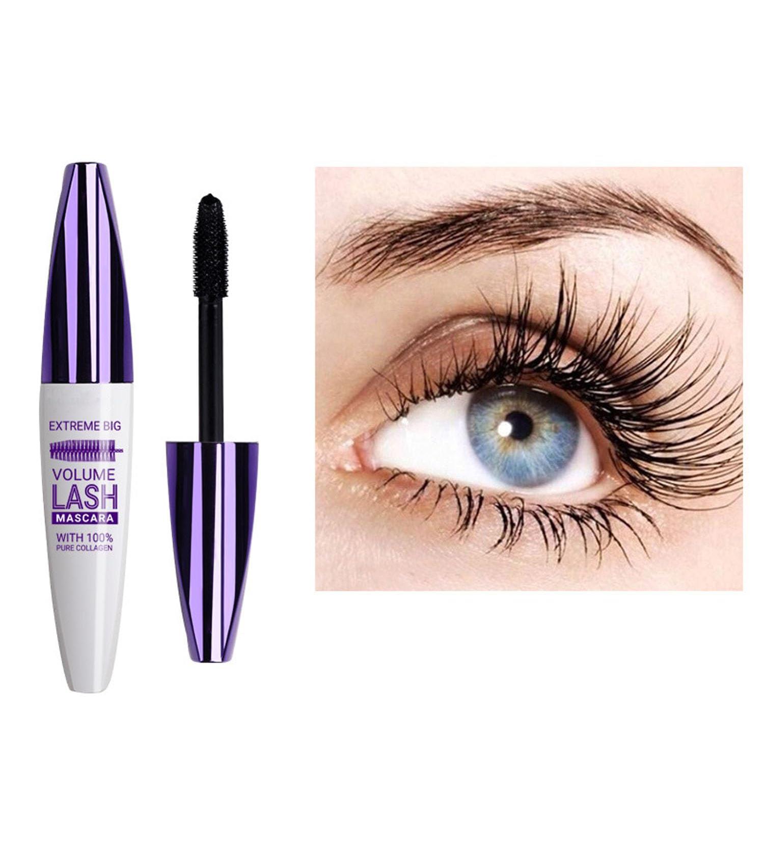 5D Mascara eye makeup hypoallergenic and fragrance (black) - Buy Online on GoSupps.com