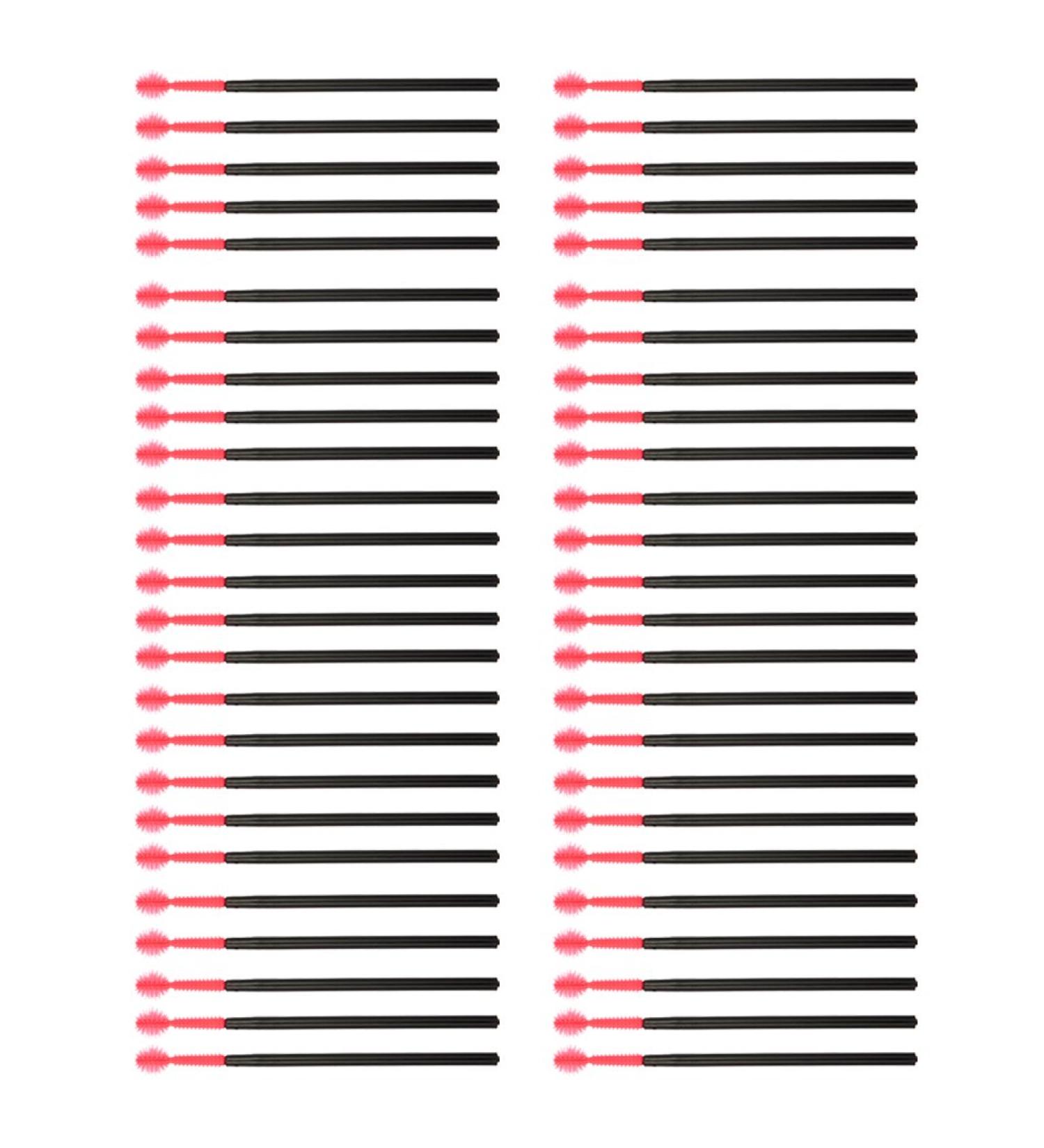 50PCs Disposable Eyelash Brush Mascara Wands Applicator Makeup Cosmetic Tool A03 - Buy Online on GoSupps.com